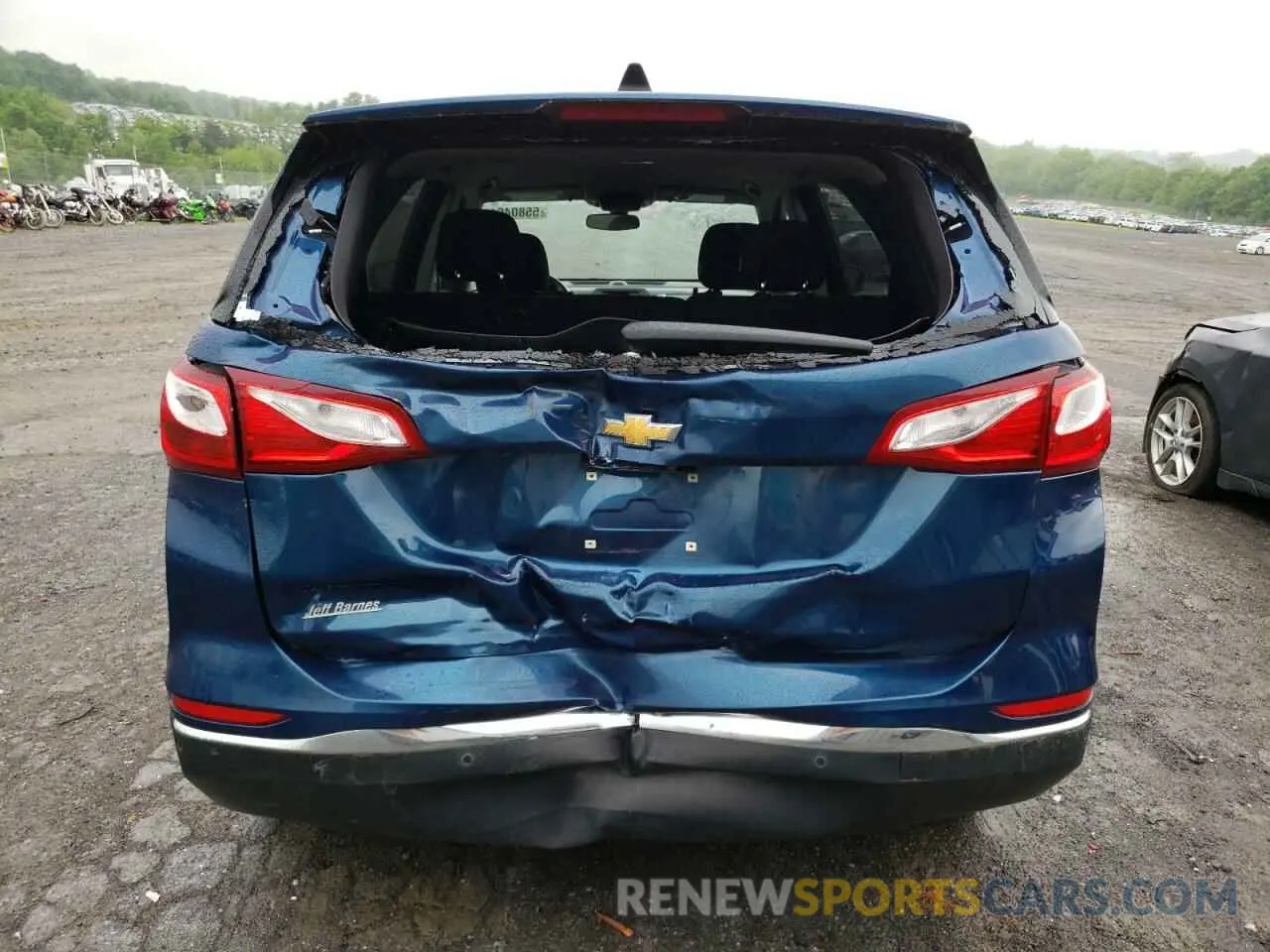 6 fotografías del automóvil dañado 2GNAXUEV2K6227025 CHEVROLET EQUINOX 2019