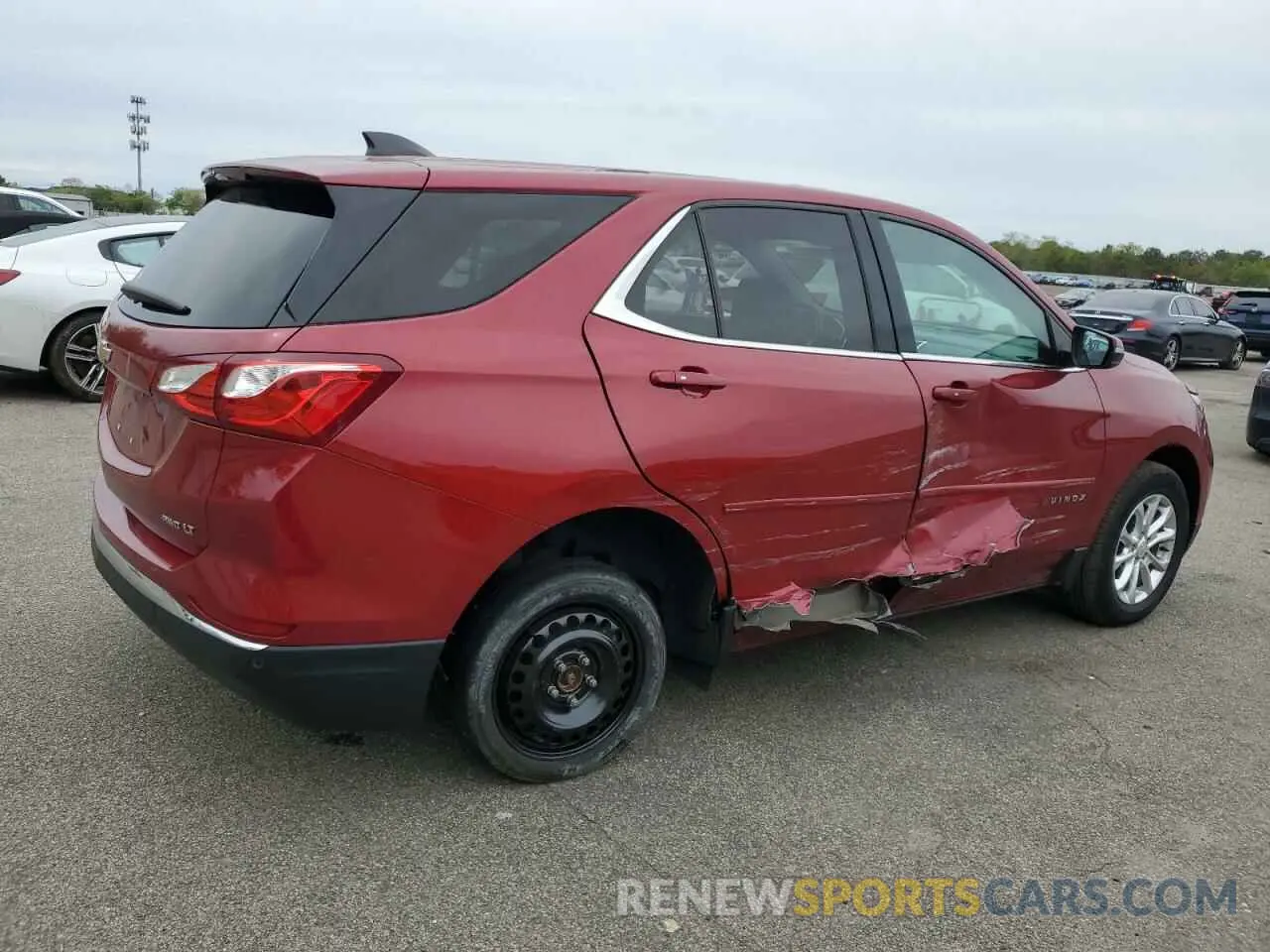 3 fotografías del automóvil dañado 2GNAXUEV2K6278900 CHEVROLET EQUINOX 2019