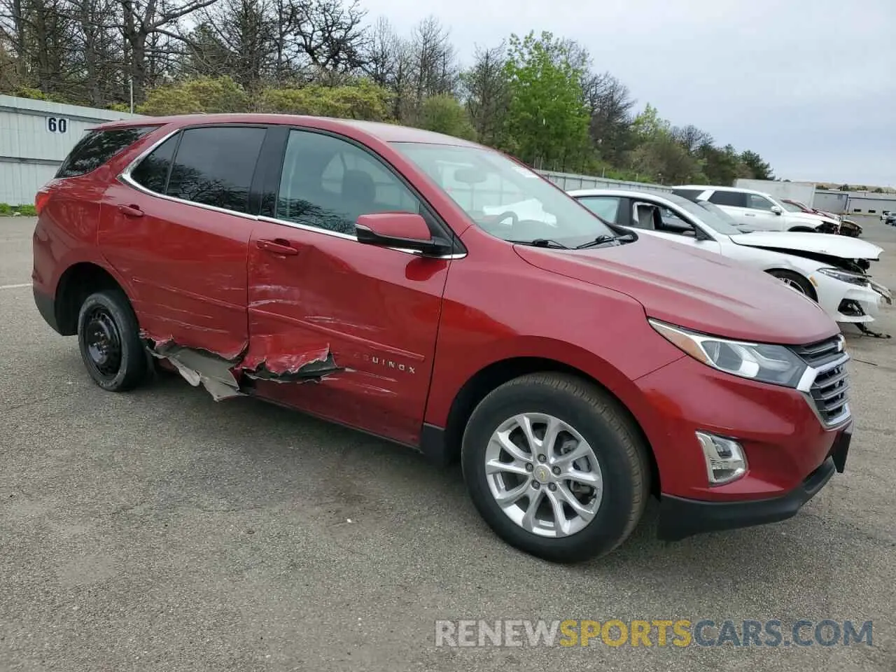 4 fotografías del automóvil dañado 2GNAXUEV2K6278900 CHEVROLET EQUINOX 2019