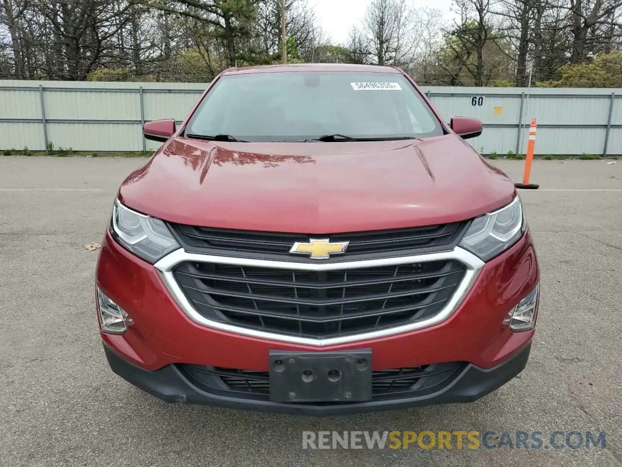 5 fotografías del automóvil dañado 2GNAXUEV2K6278900 CHEVROLET EQUINOX 2019