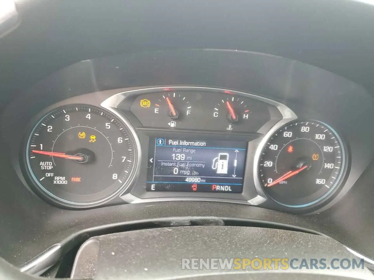 9 fotografías del automóvil dañado 2GNAXUEV2K6278900 CHEVROLET EQUINOX 2019