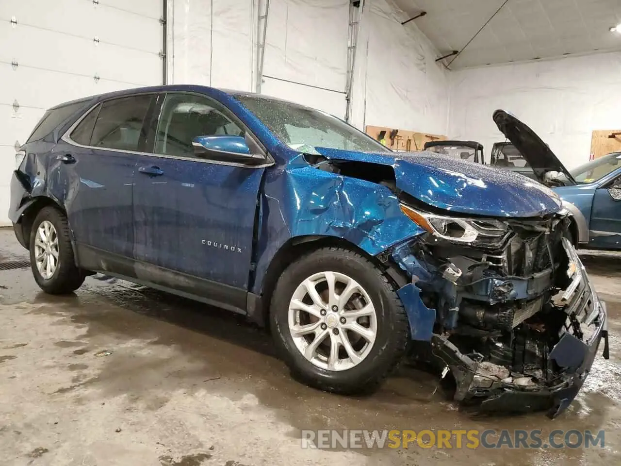 4 fotografías del automóvil dañado 2GNAXUEV3K6104883 CHEVROLET EQUINOX 2019