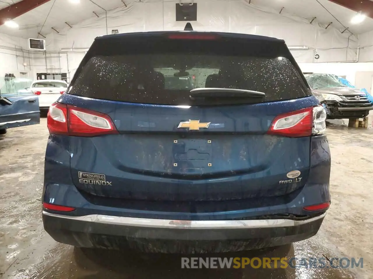6 fotografías del automóvil dañado 2GNAXUEV3K6104883 CHEVROLET EQUINOX 2019