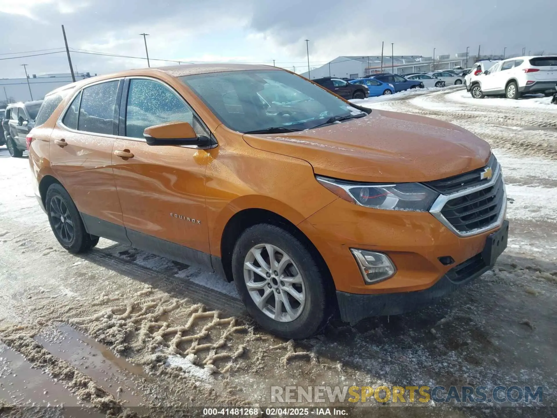 1 fotografías del automóvil dañado 2GNAXUEV3K6106004 CHEVROLET EQUINOX 2019