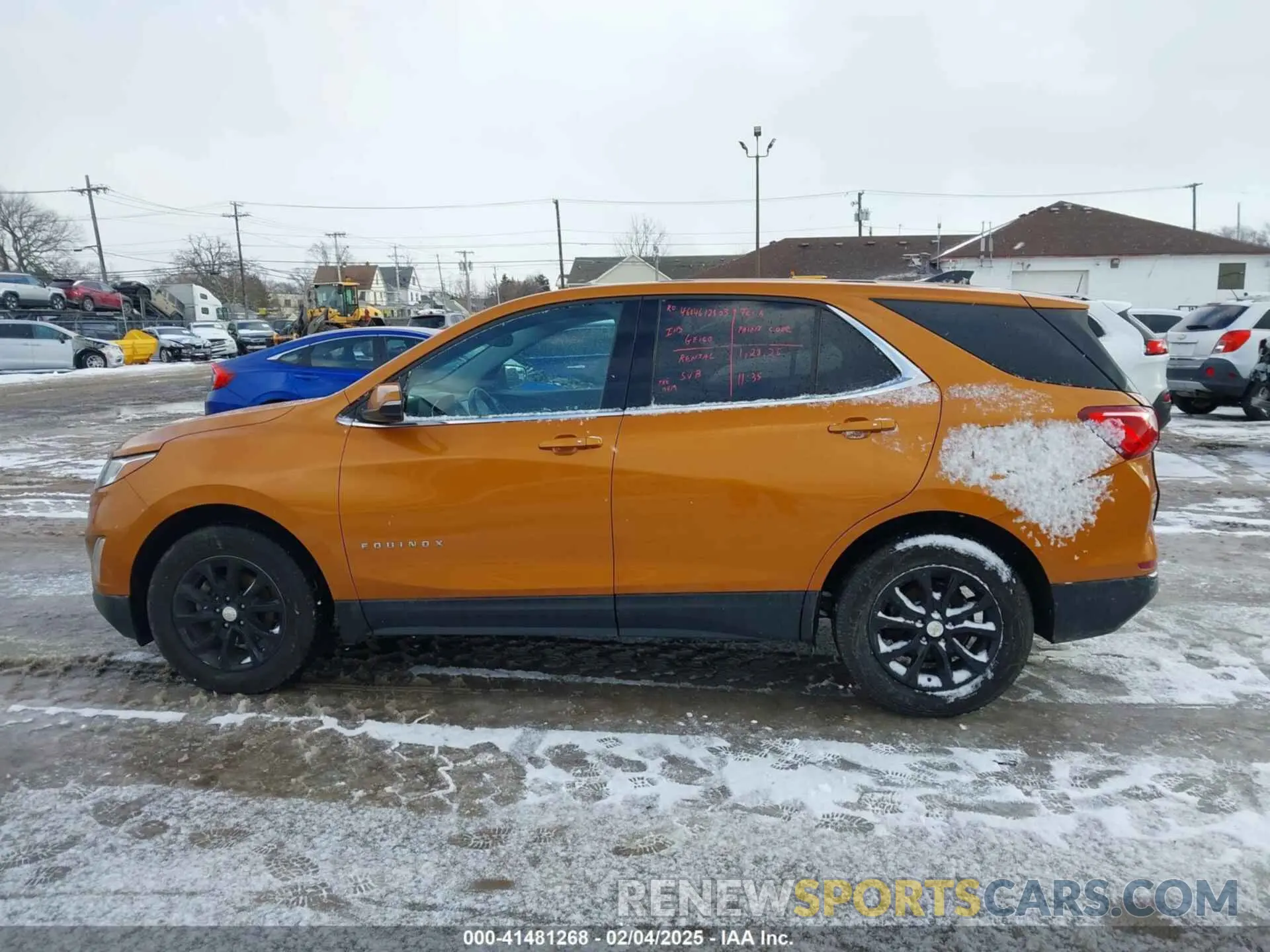 14 fotografías del automóvil dañado 2GNAXUEV3K6106004 CHEVROLET EQUINOX 2019