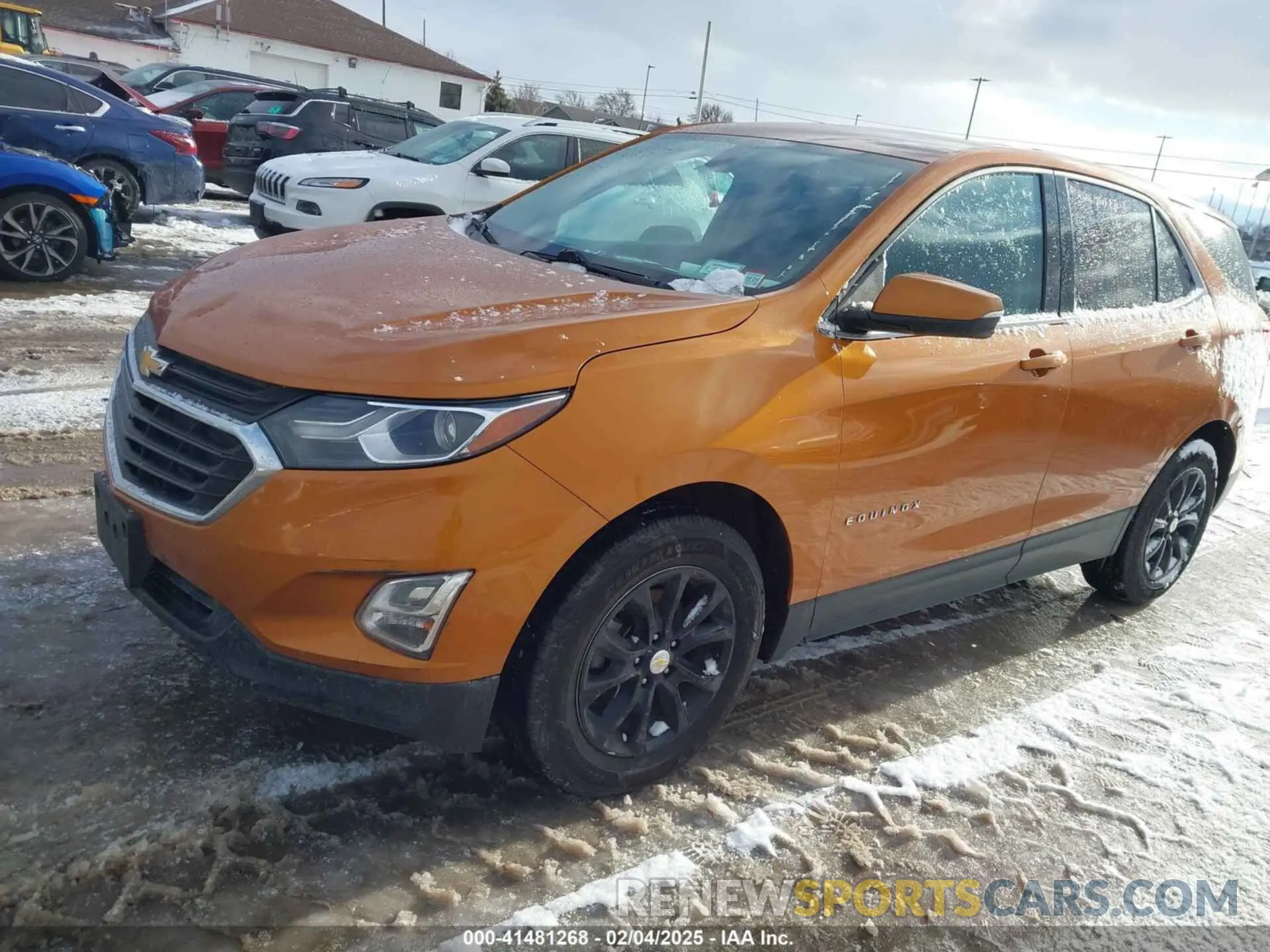 2 fotografías del automóvil dañado 2GNAXUEV3K6106004 CHEVROLET EQUINOX 2019