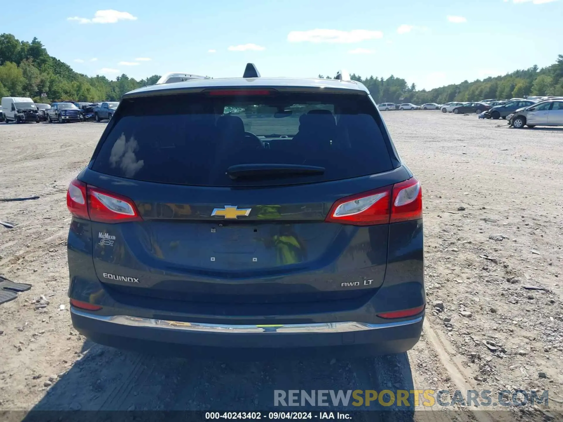 16 fotografías del automóvil dañado 2GNAXUEV3K6201758 CHEVROLET EQUINOX 2019