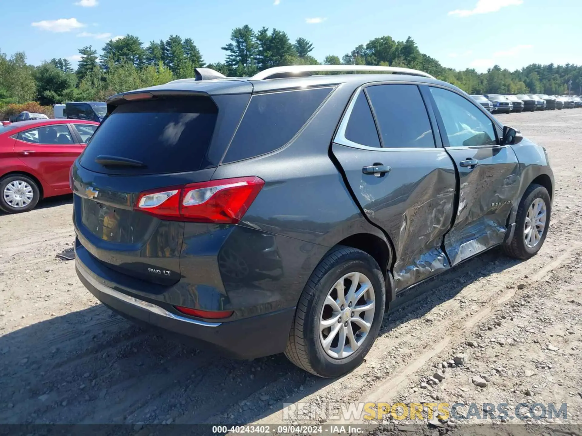 4 fotografías del automóvil dañado 2GNAXUEV3K6201758 CHEVROLET EQUINOX 2019