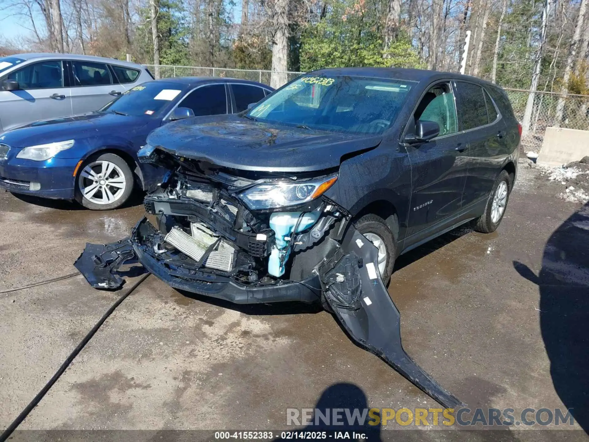 2 fotografías del automóvil dañado 2GNAXUEV4K6187658 CHEVROLET EQUINOX 2019