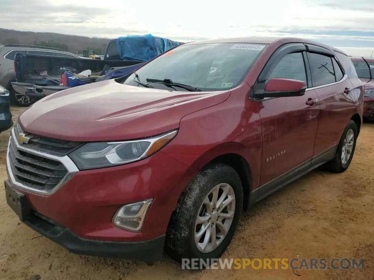 1 fotografías del automóvil dañado 2GNAXUEV4K6277182 CHEVROLET EQUINOX 2019