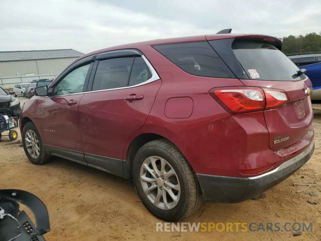 2 fotografías del automóvil dañado 2GNAXUEV4K6277182 CHEVROLET EQUINOX 2019