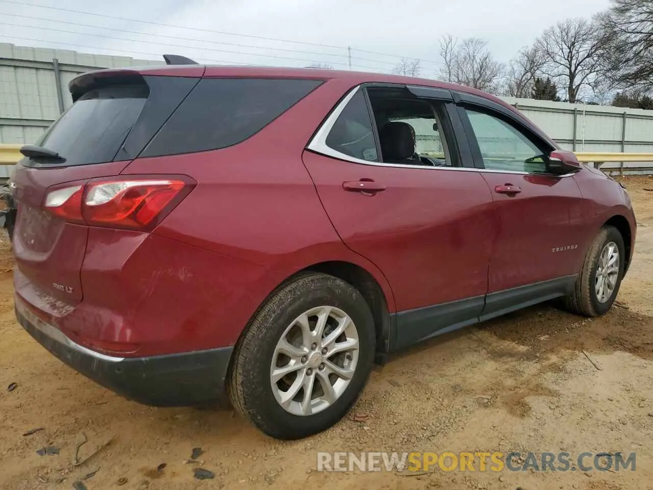 3 fotografías del automóvil dañado 2GNAXUEV4K6277182 CHEVROLET EQUINOX 2019