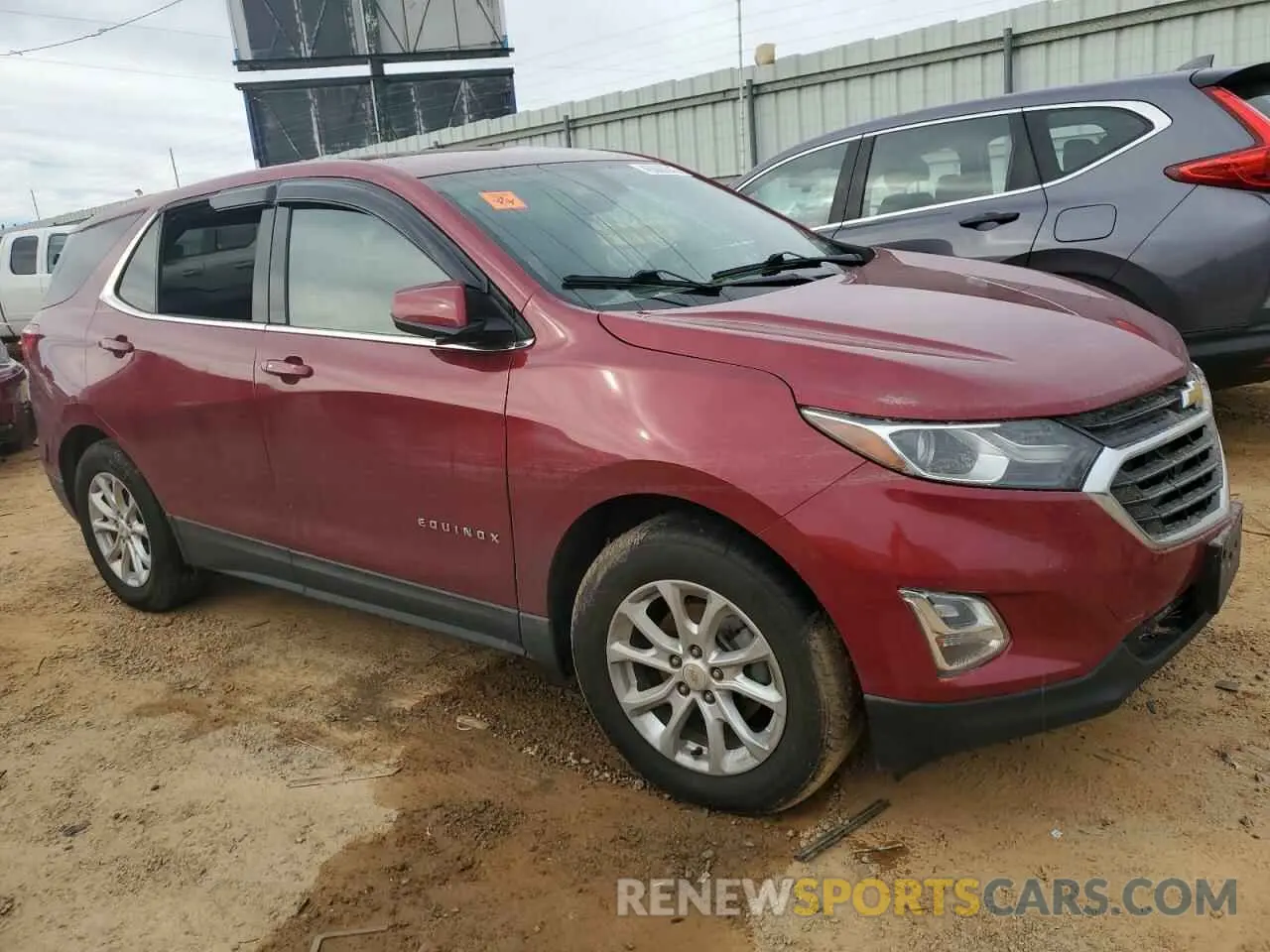4 fotografías del automóvil dañado 2GNAXUEV4K6277182 CHEVROLET EQUINOX 2019
