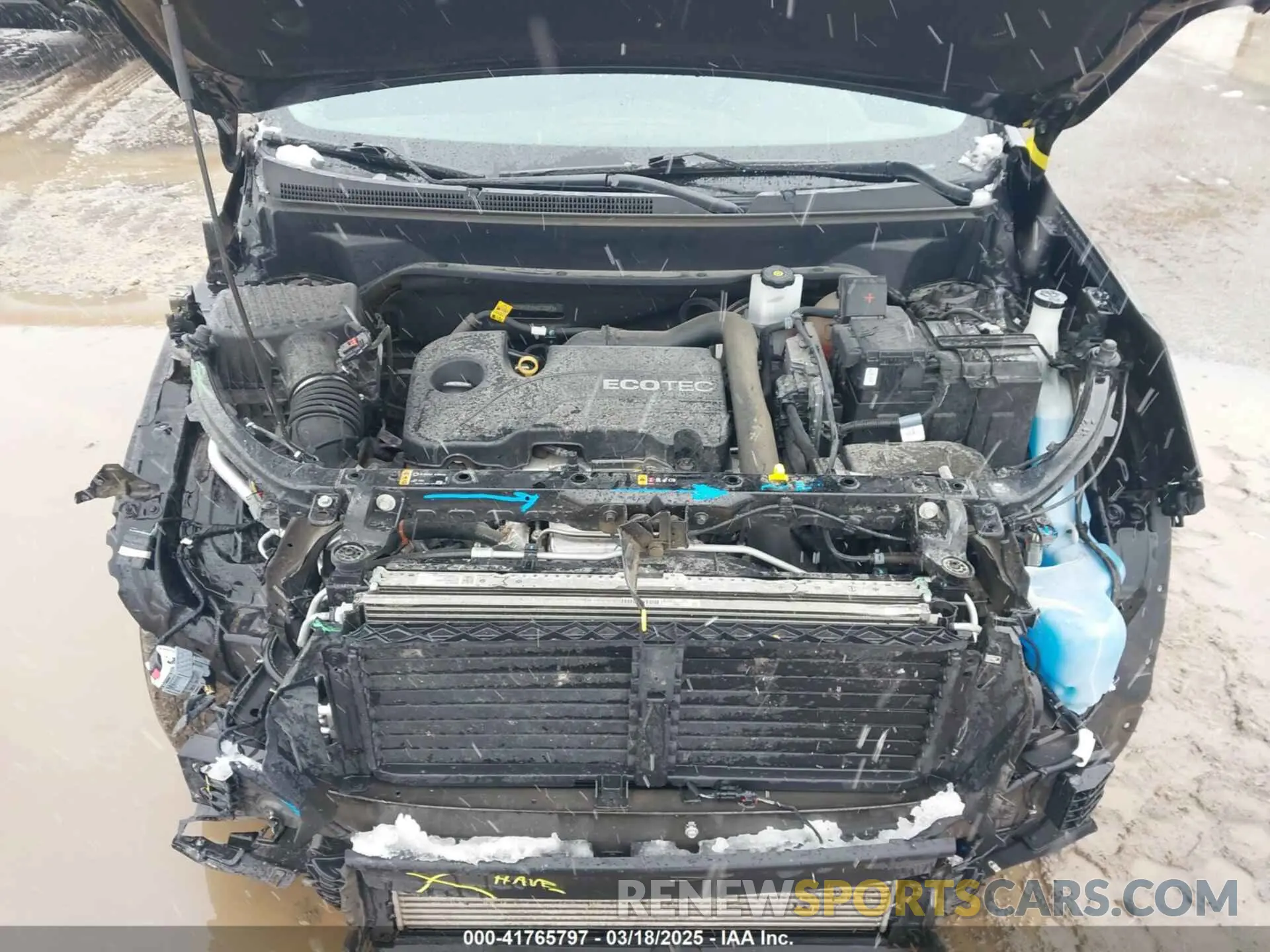 10 fotografías del automóvil dañado 2GNAXUEV5K6120843 CHEVROLET EQUINOX 2019