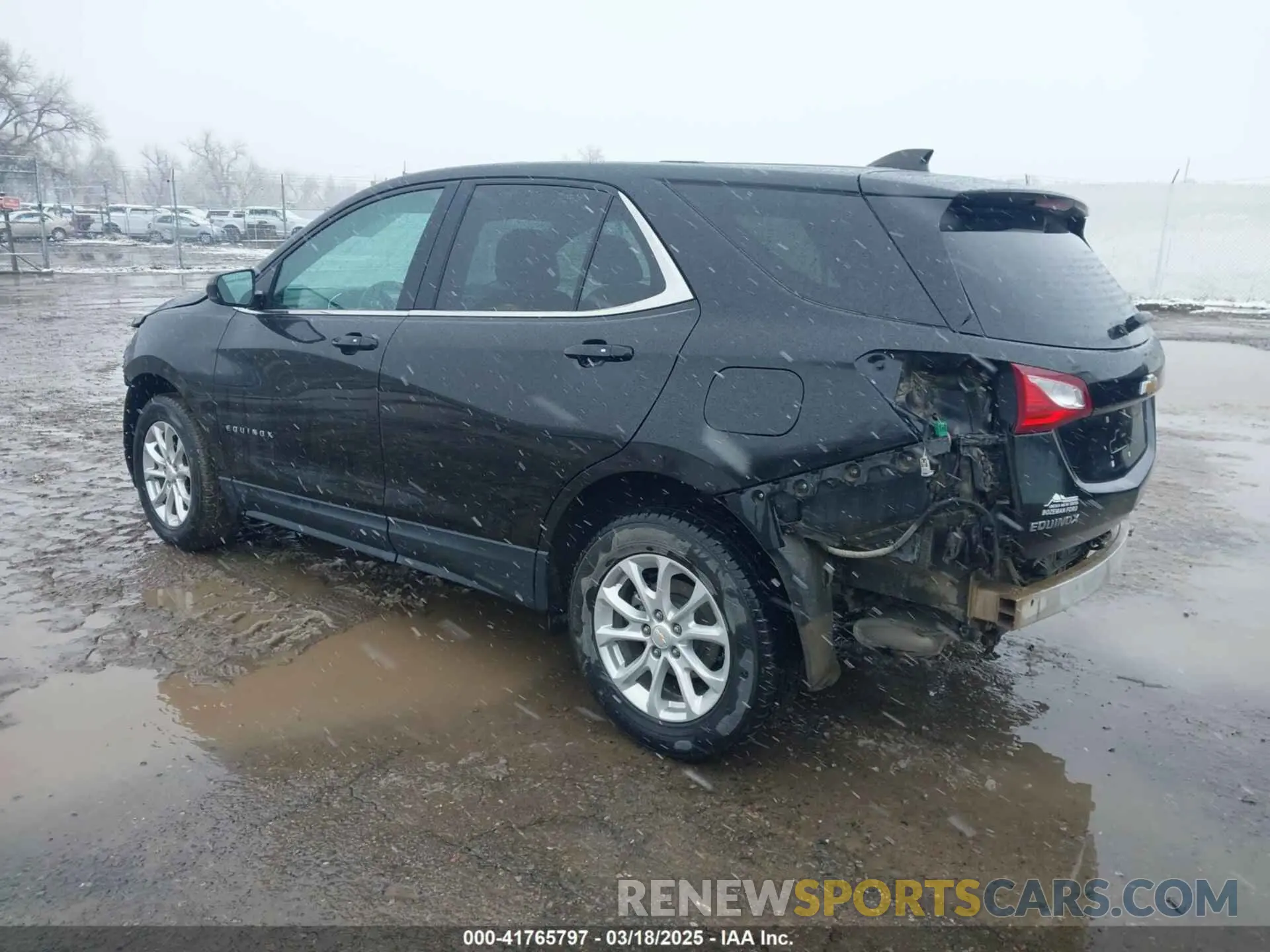3 fotografías del automóvil dañado 2GNAXUEV5K6120843 CHEVROLET EQUINOX 2019