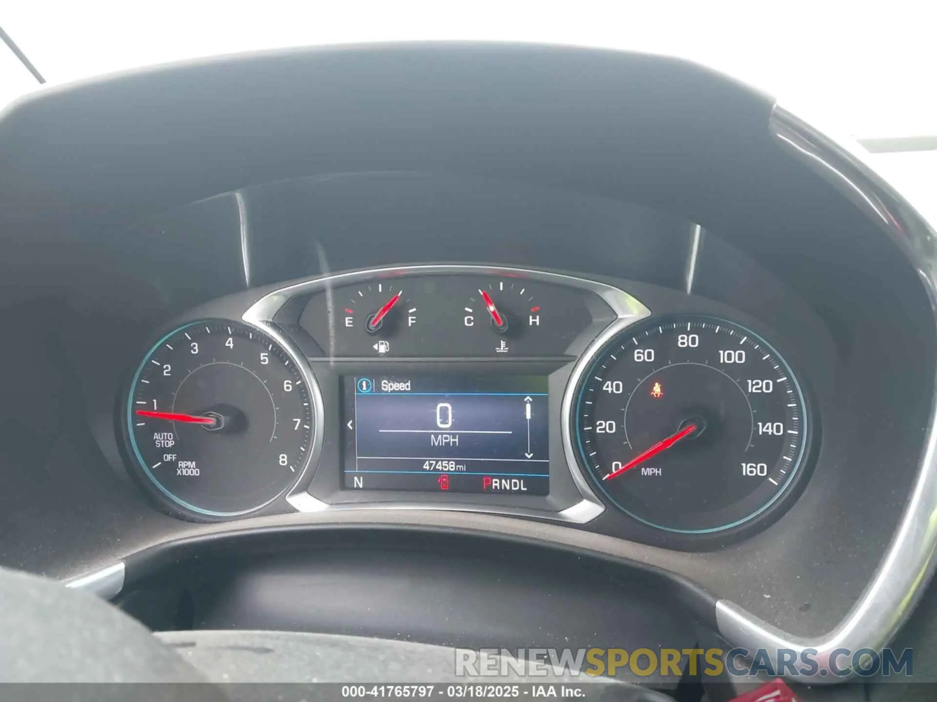 7 fotografías del automóvil dañado 2GNAXUEV5K6120843 CHEVROLET EQUINOX 2019