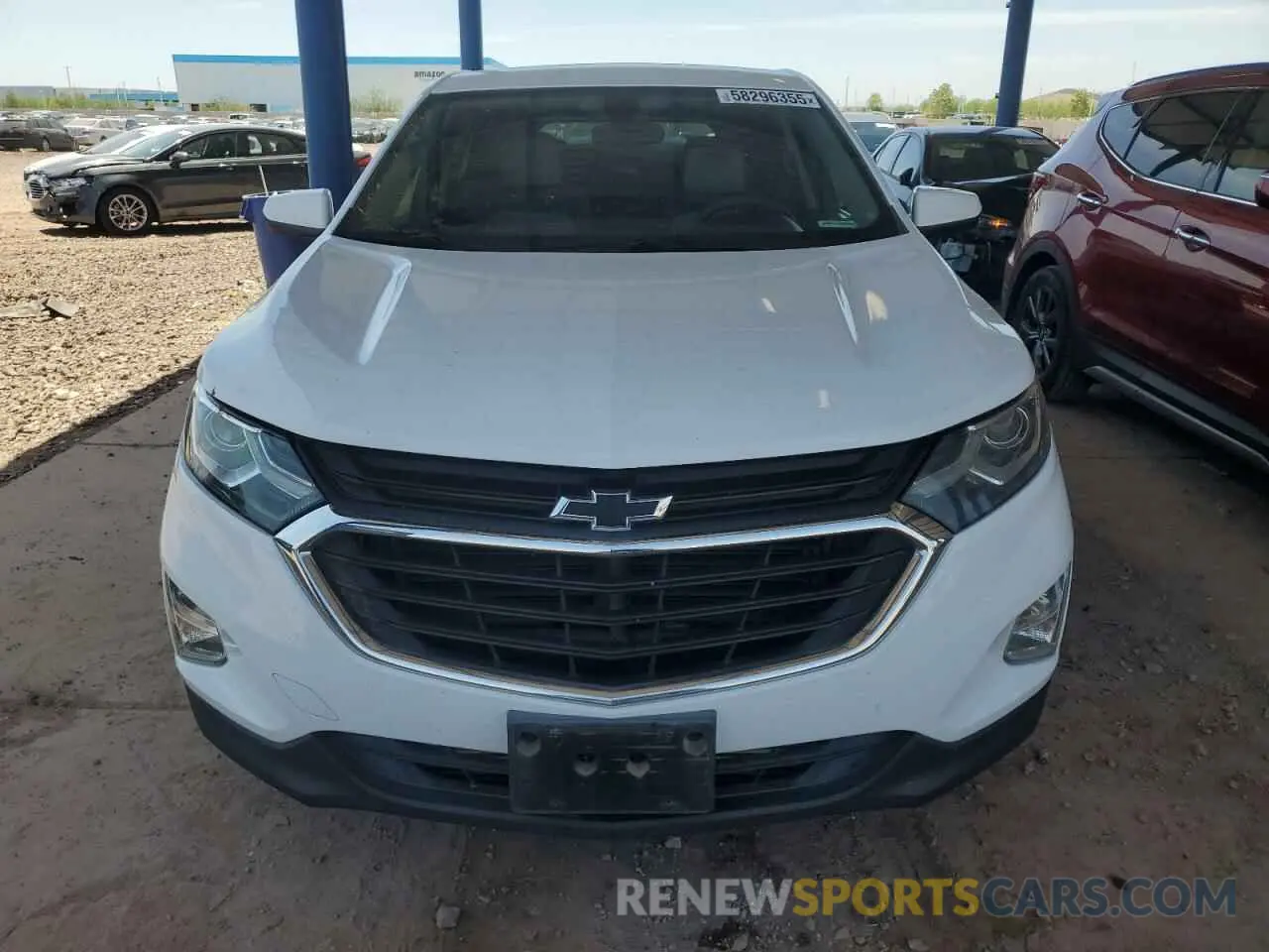 5 fotografías del automóvil dañado 2GNAXUEV5K6151462 CHEVROLET EQUINOX 2019