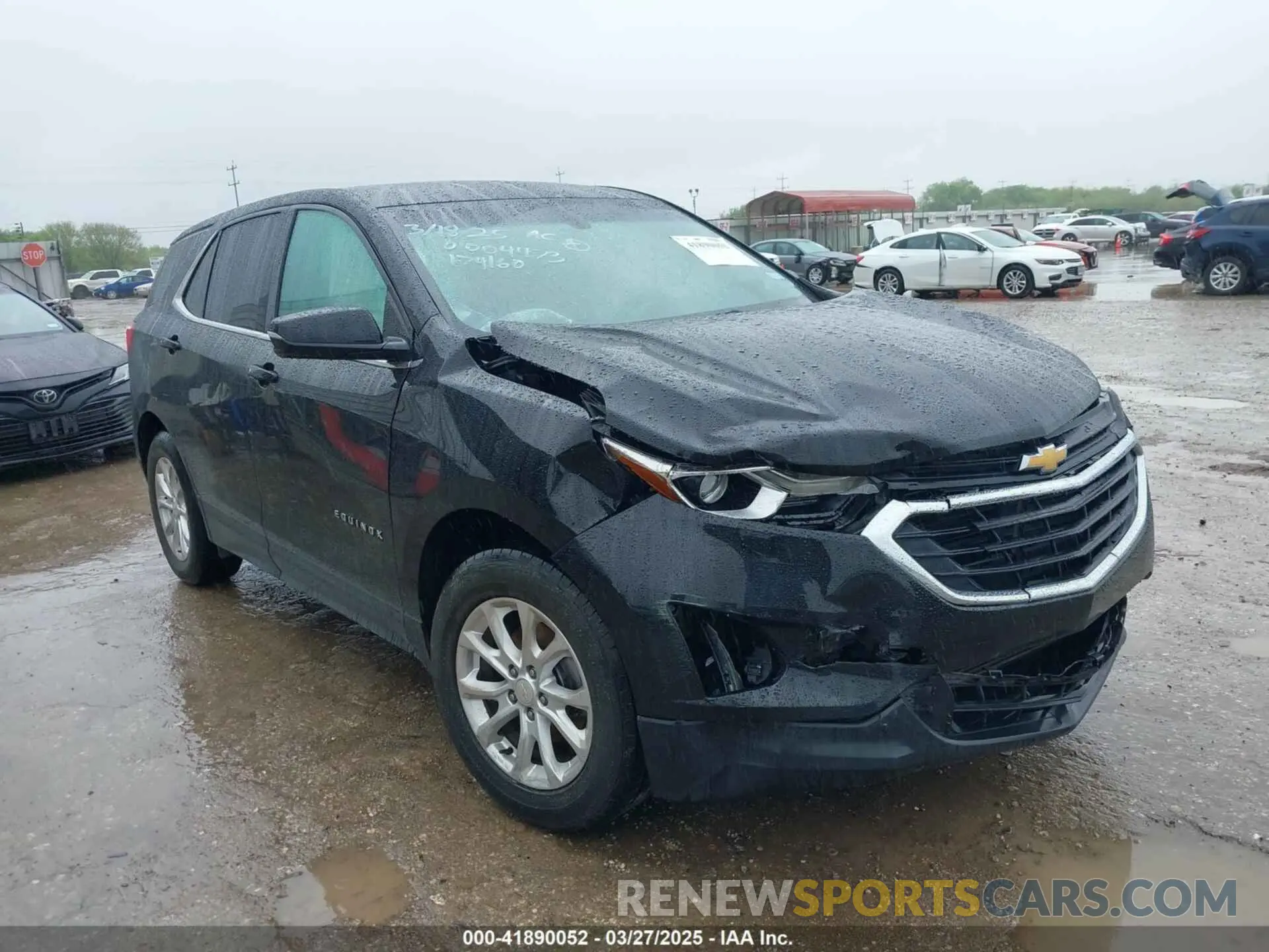 1 fotografías del automóvil dañado 2GNAXUEV5K6174160 CHEVROLET EQUINOX 2019