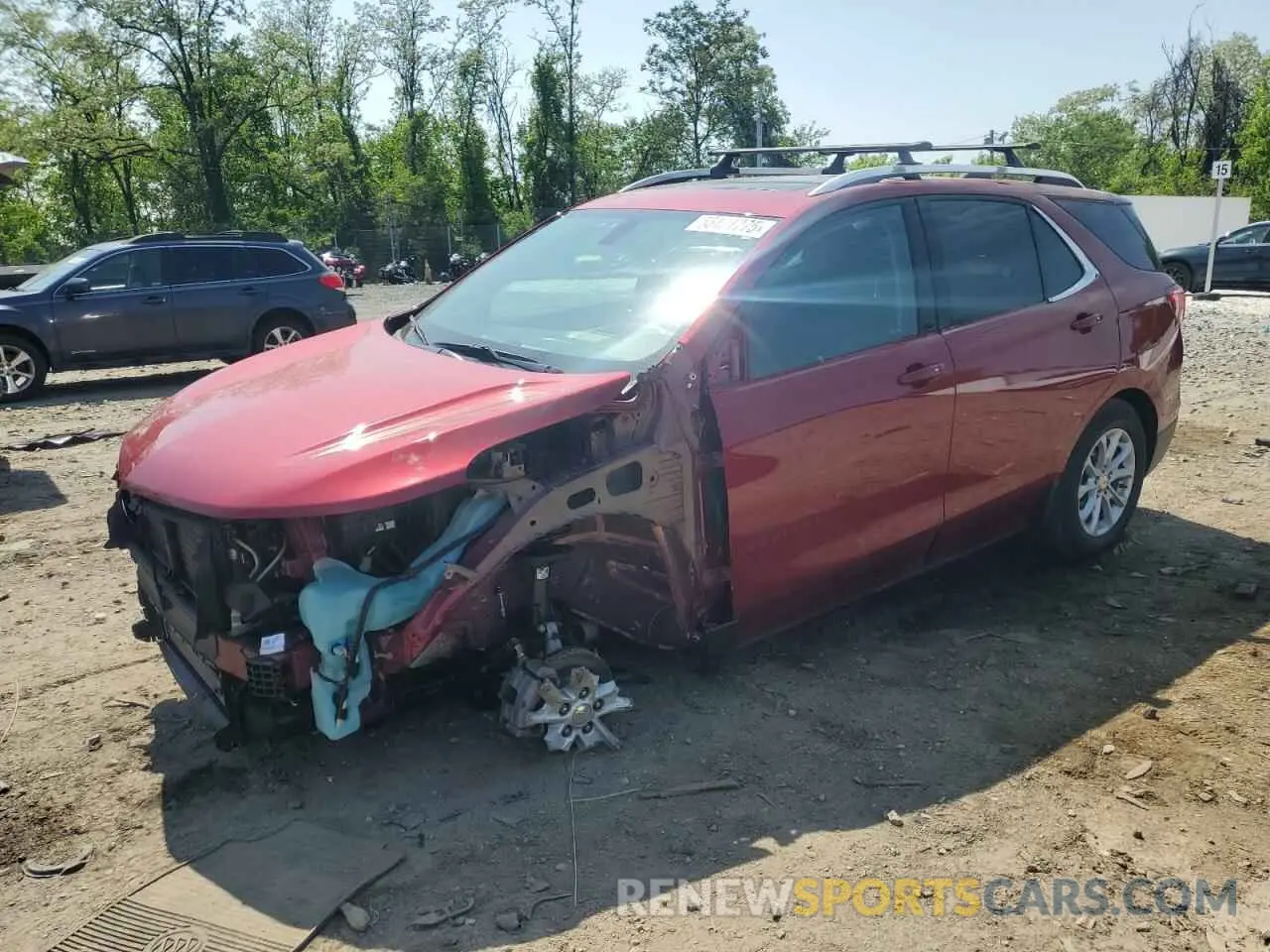 1 fotografías del automóvil dañado 2GNAXUEV5K6212373 CHEVROLET EQUINOX 2019