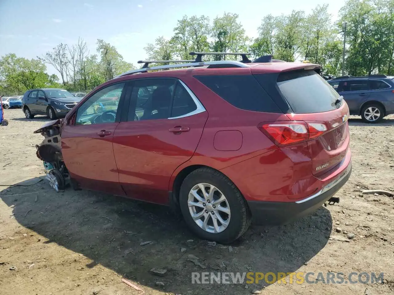 2 fotografías del automóvil dañado 2GNAXUEV5K6212373 CHEVROLET EQUINOX 2019