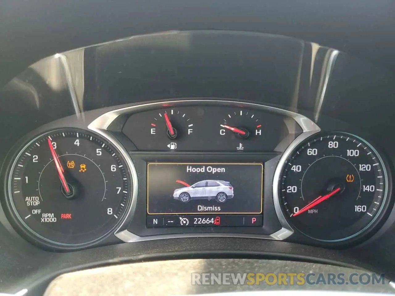 9 fotografías del automóvil dañado 2GNAXUEV5K6212373 CHEVROLET EQUINOX 2019