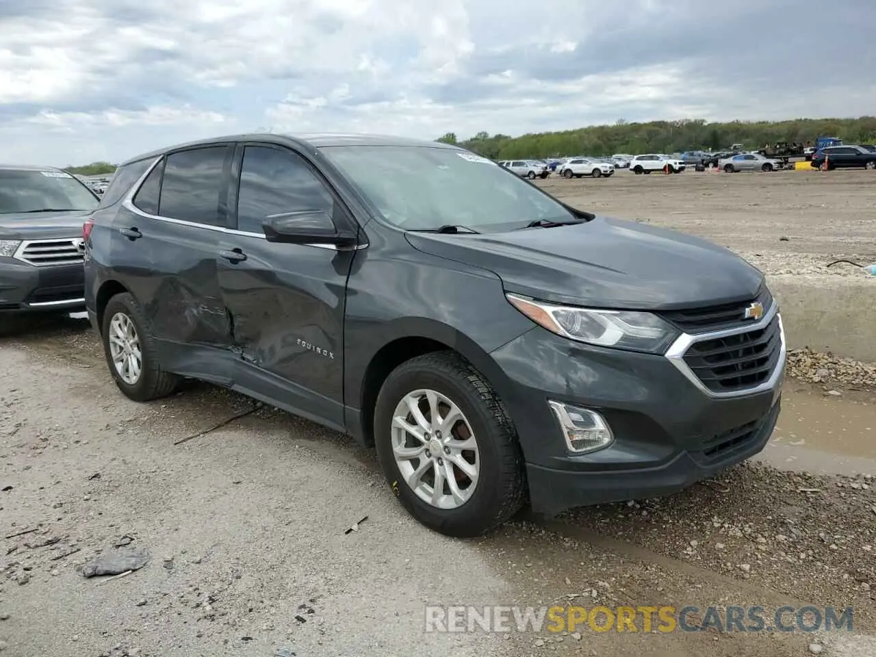 4 fotografías del automóvil dañado 2GNAXUEV6K6246743 CHEVROLET EQUINOX 2019