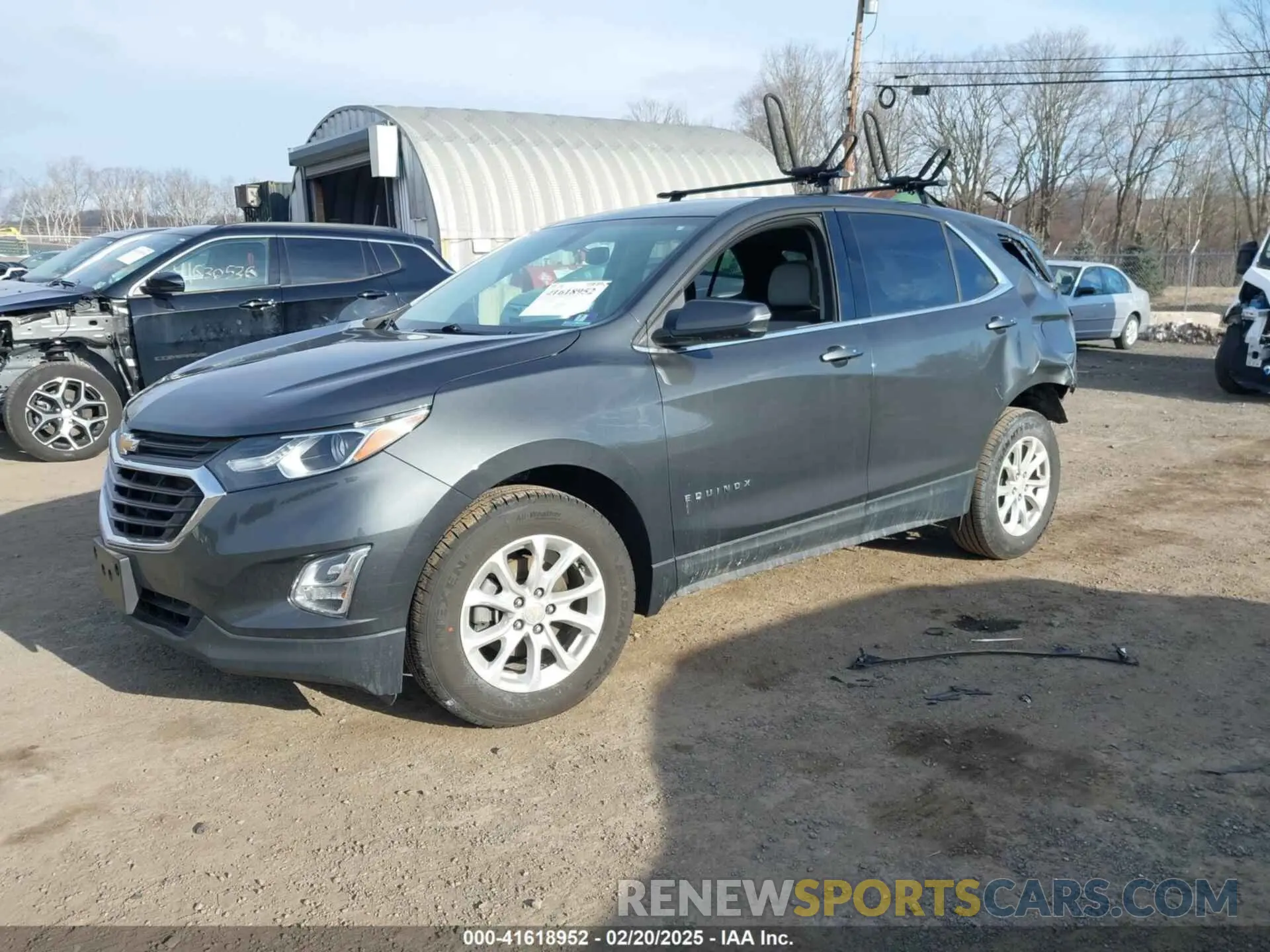 2 fotografías del automóvil dañado 2GNAXUEV6K6281489 CHEVROLET EQUINOX 2019