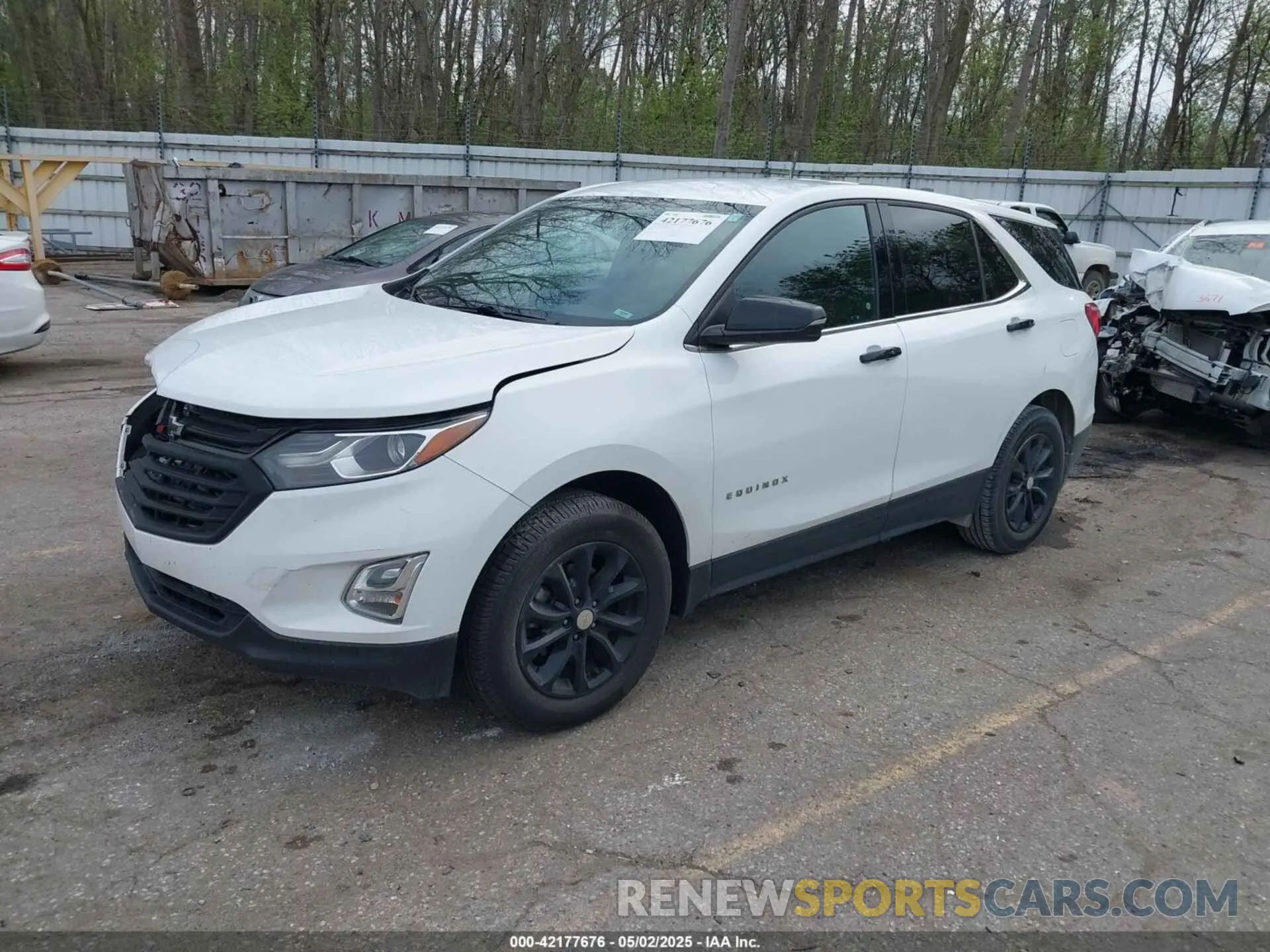 2 fotografías del automóvil dañado 2GNAXUEV7K6118561 CHEVROLET EQUINOX 2019