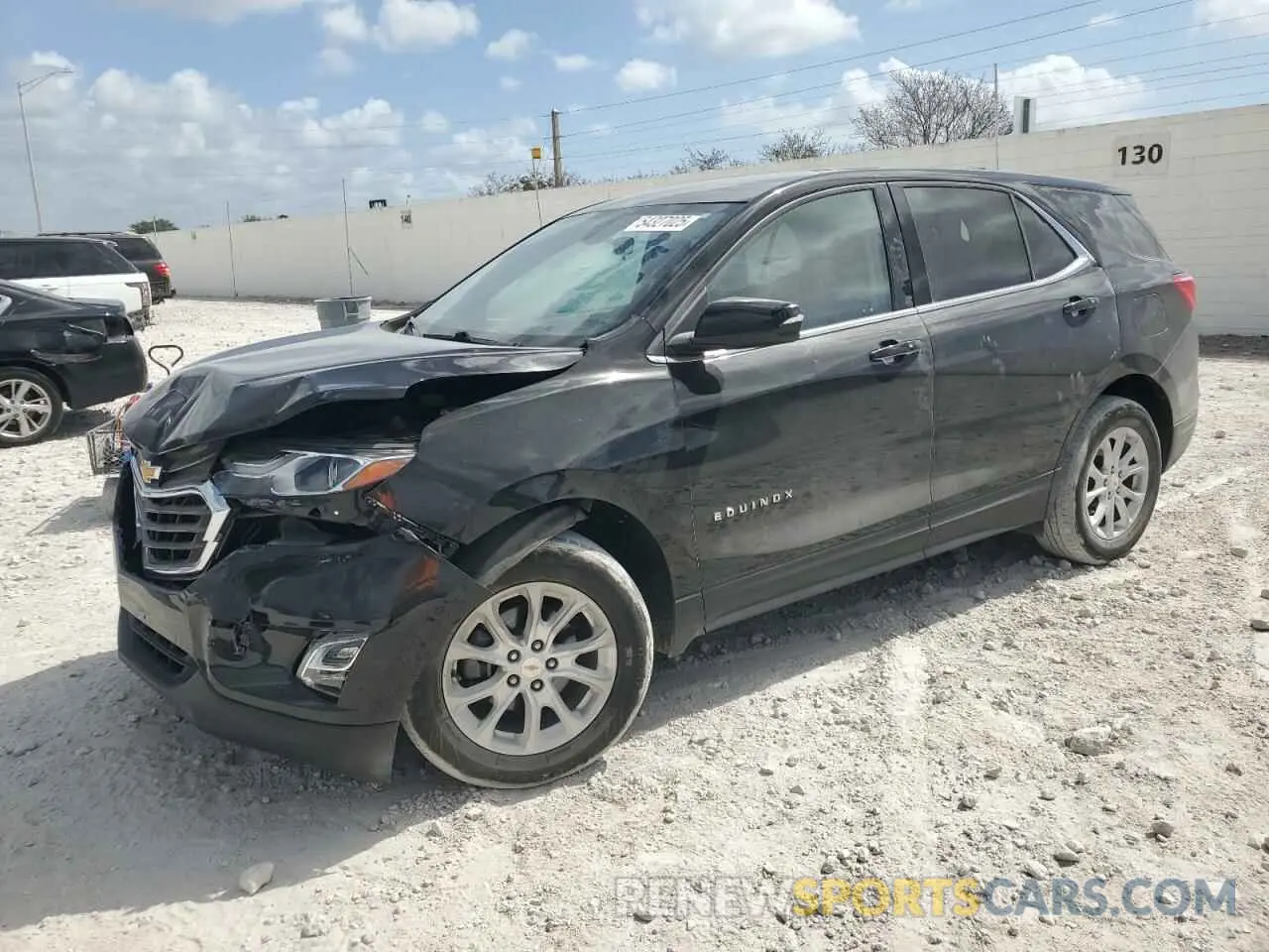 1 fotografías del automóvil dañado 2GNAXUEV7K6233256 CHEVROLET EQUINOX 2019