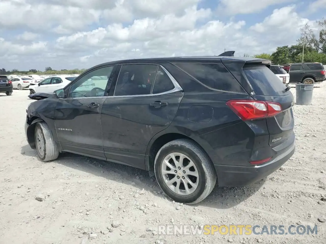 2 fotografías del automóvil dañado 2GNAXUEV7K6233256 CHEVROLET EQUINOX 2019