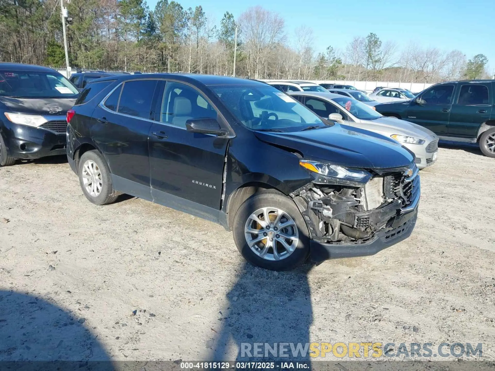 1 fotografías del automóvil dañado 2GNAXUEV7K6242703 CHEVROLET EQUINOX 2019