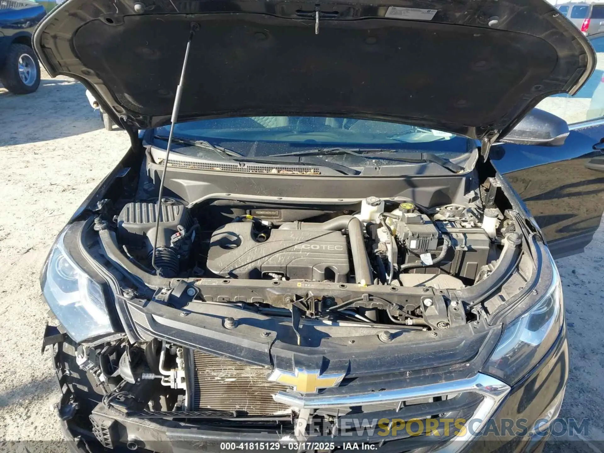 10 fotografías del automóvil dañado 2GNAXUEV7K6242703 CHEVROLET EQUINOX 2019