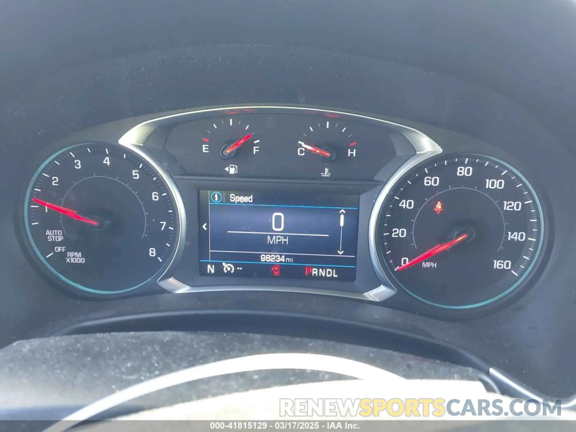 7 fotografías del automóvil dañado 2GNAXUEV7K6242703 CHEVROLET EQUINOX 2019