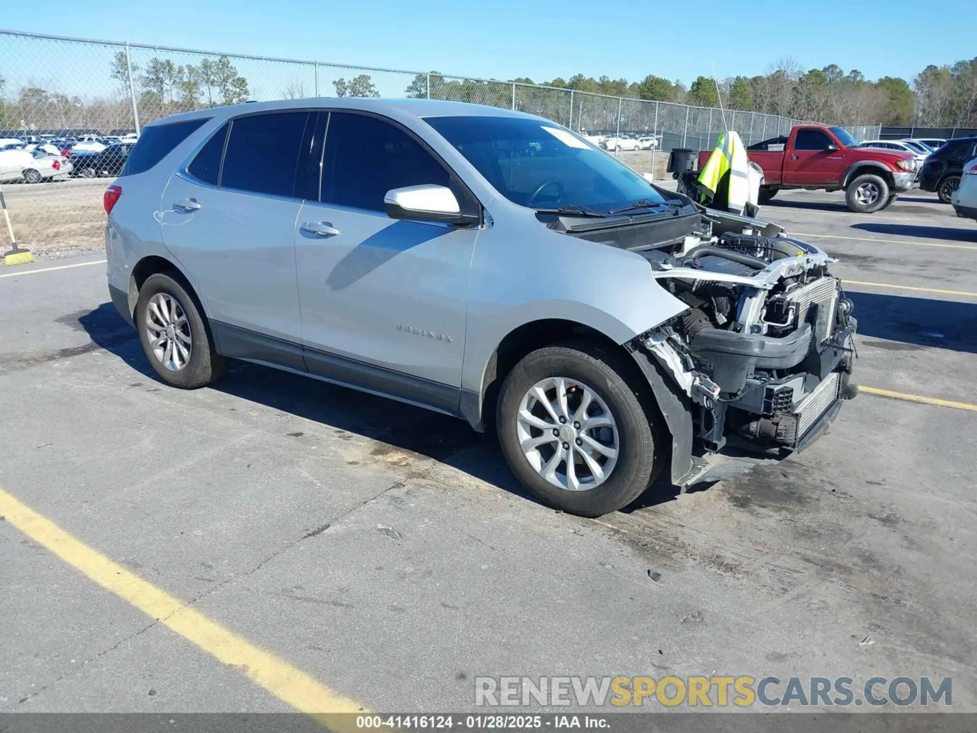 1 fotografías del automóvil dañado 2GNAXUEV7K6246637 CHEVROLET EQUINOX 2019