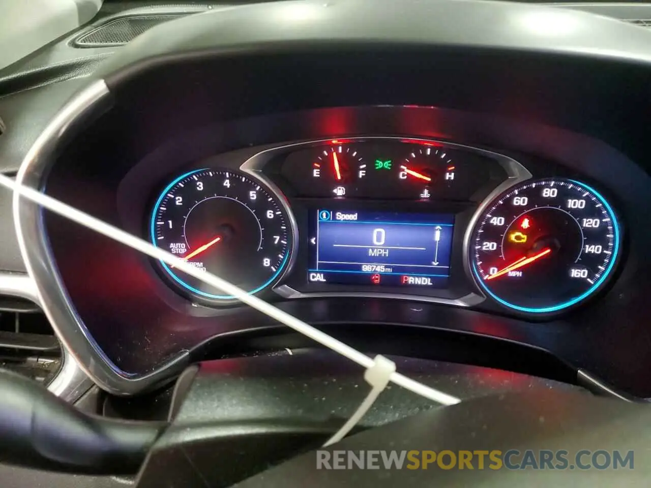 9 fotografías del automóvil dañado 2GNAXUEV7K6269089 CHEVROLET EQUINOX 2019