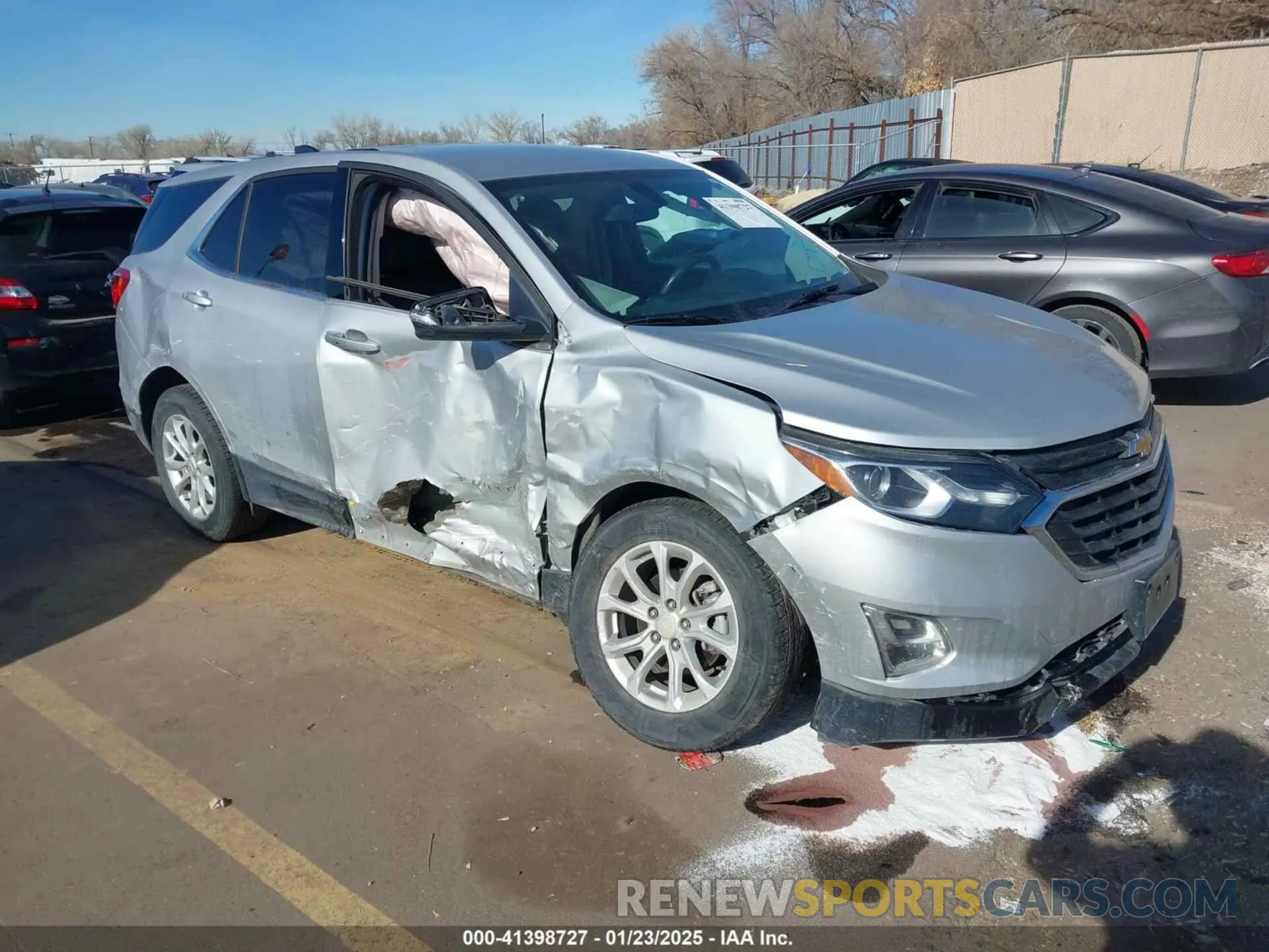 1 fotografías del automóvil dañado 2GNAXUEV7K6303046 CHEVROLET EQUINOX 2019