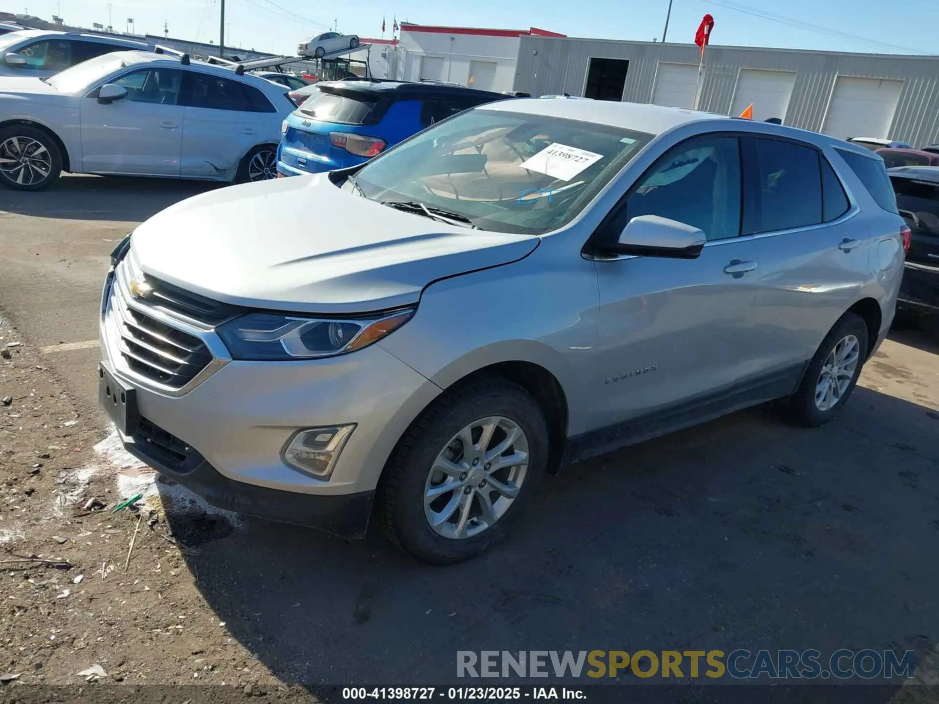 2 fotografías del automóvil dañado 2GNAXUEV7K6303046 CHEVROLET EQUINOX 2019