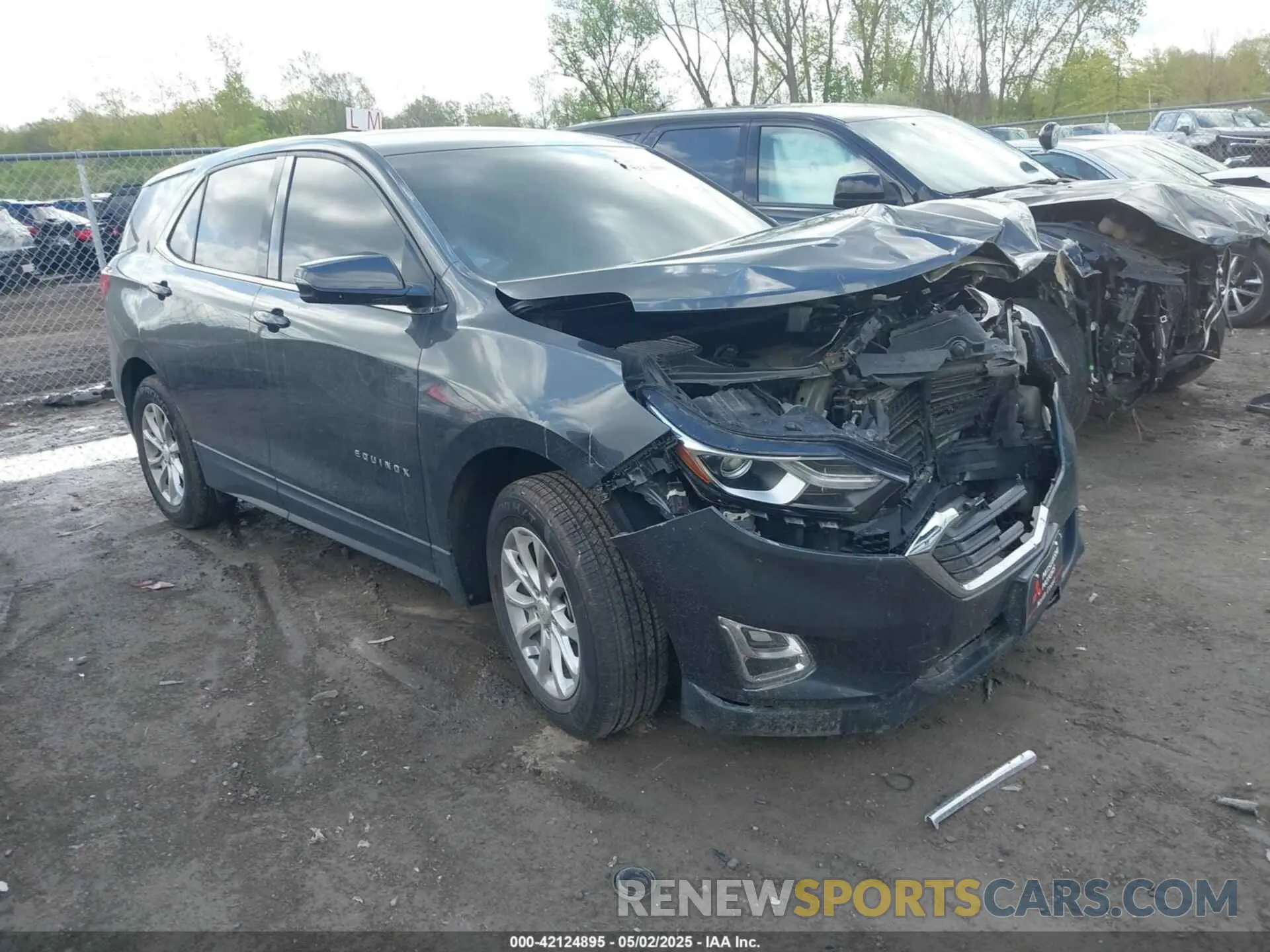 1 fotografías del automóvil dañado 2GNAXUEV8K6102708 CHEVROLET EQUINOX 2019