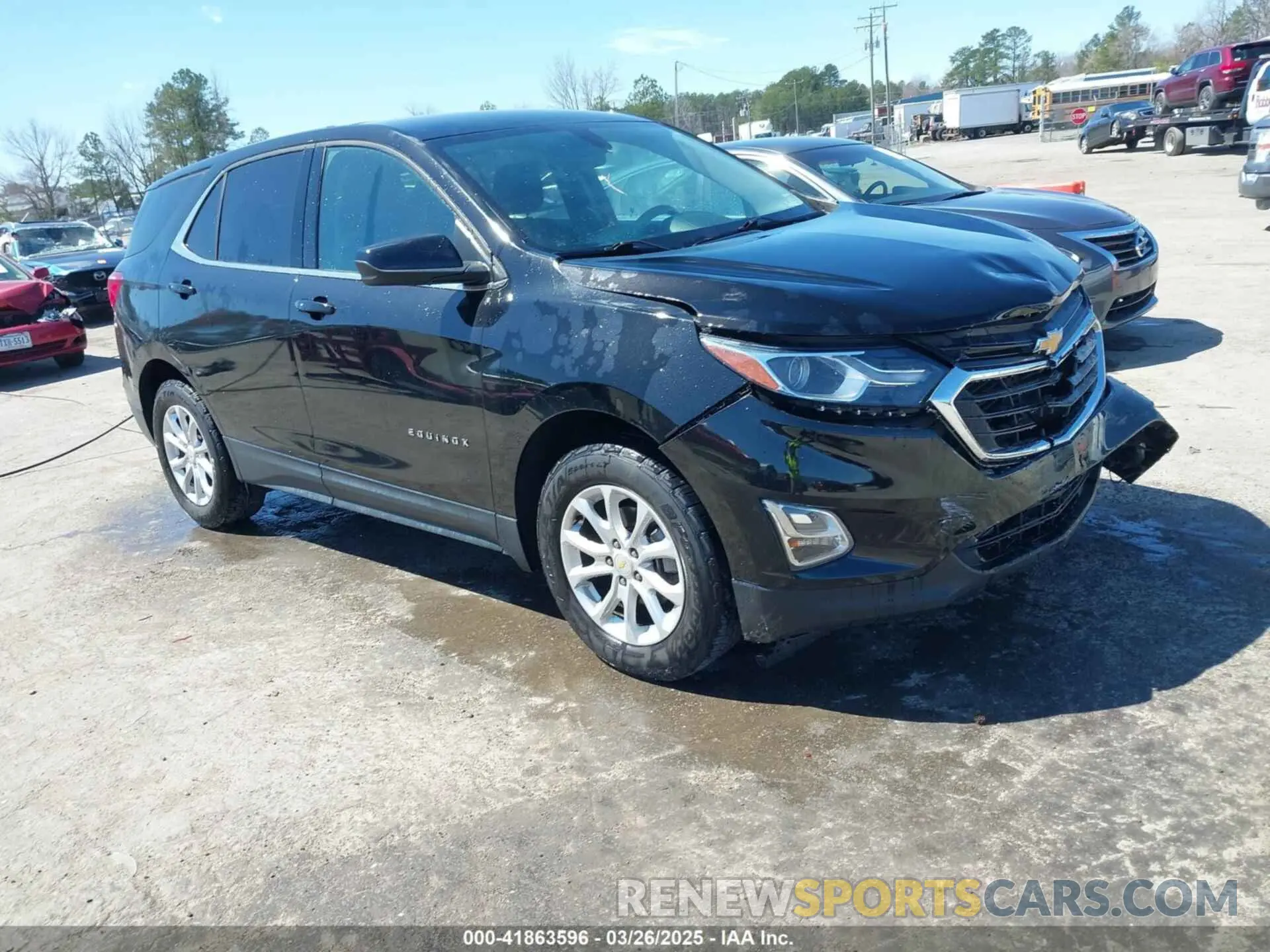 1 fotografías del automóvil dañado 2GNAXUEV8K6116544 CHEVROLET EQUINOX 2019