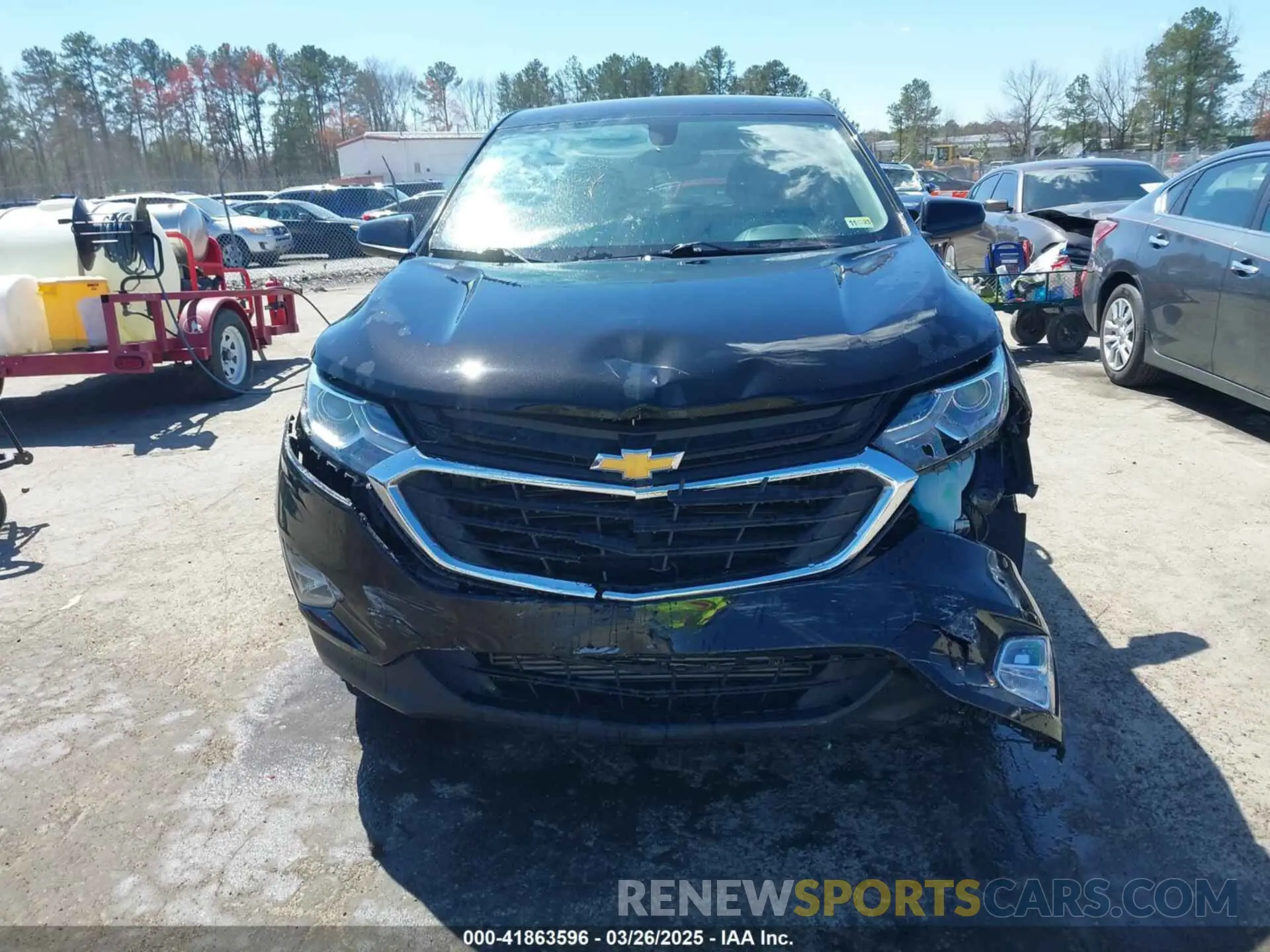 12 fotografías del automóvil dañado 2GNAXUEV8K6116544 CHEVROLET EQUINOX 2019