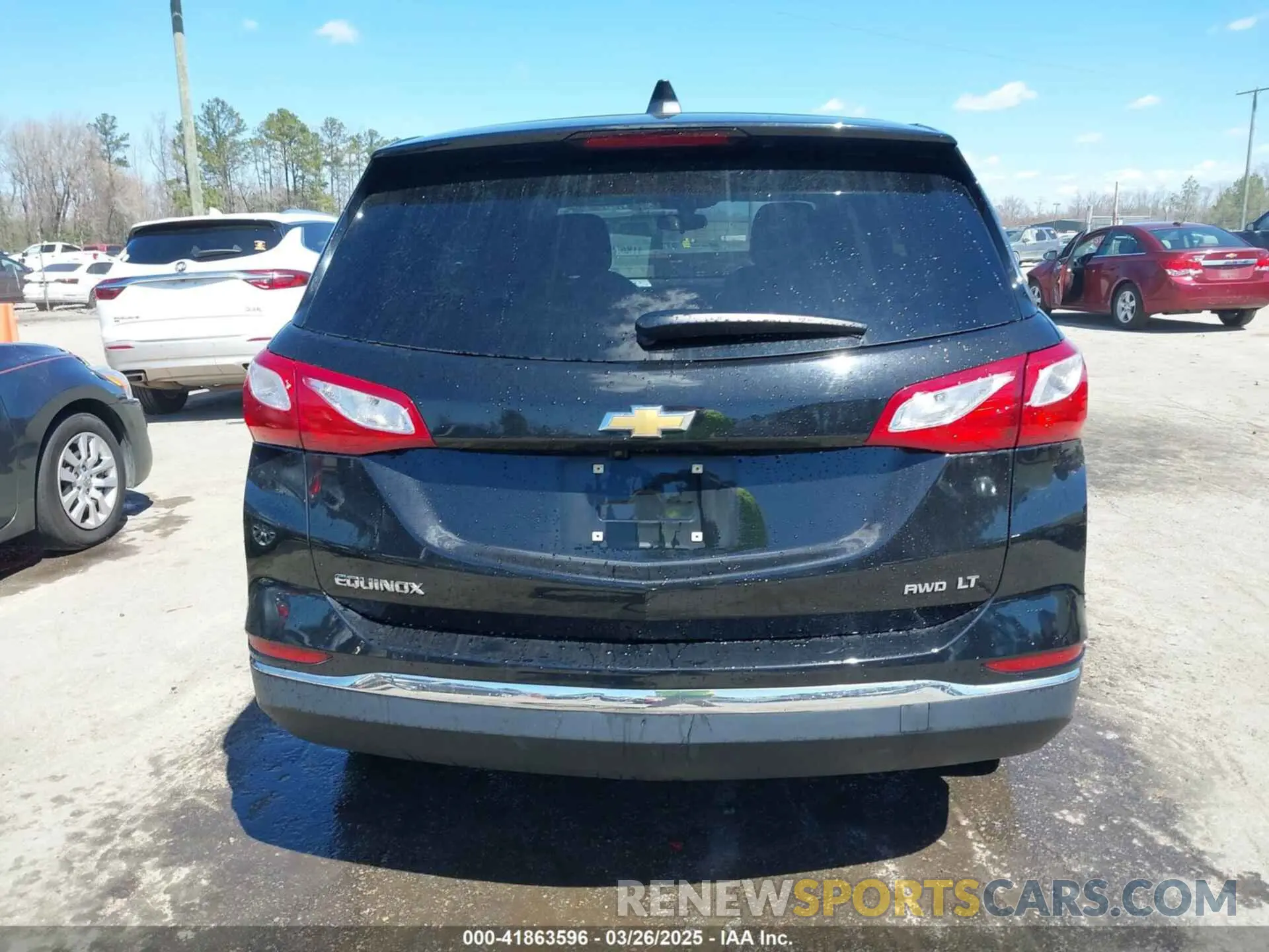 16 fotografías del automóvil dañado 2GNAXUEV8K6116544 CHEVROLET EQUINOX 2019