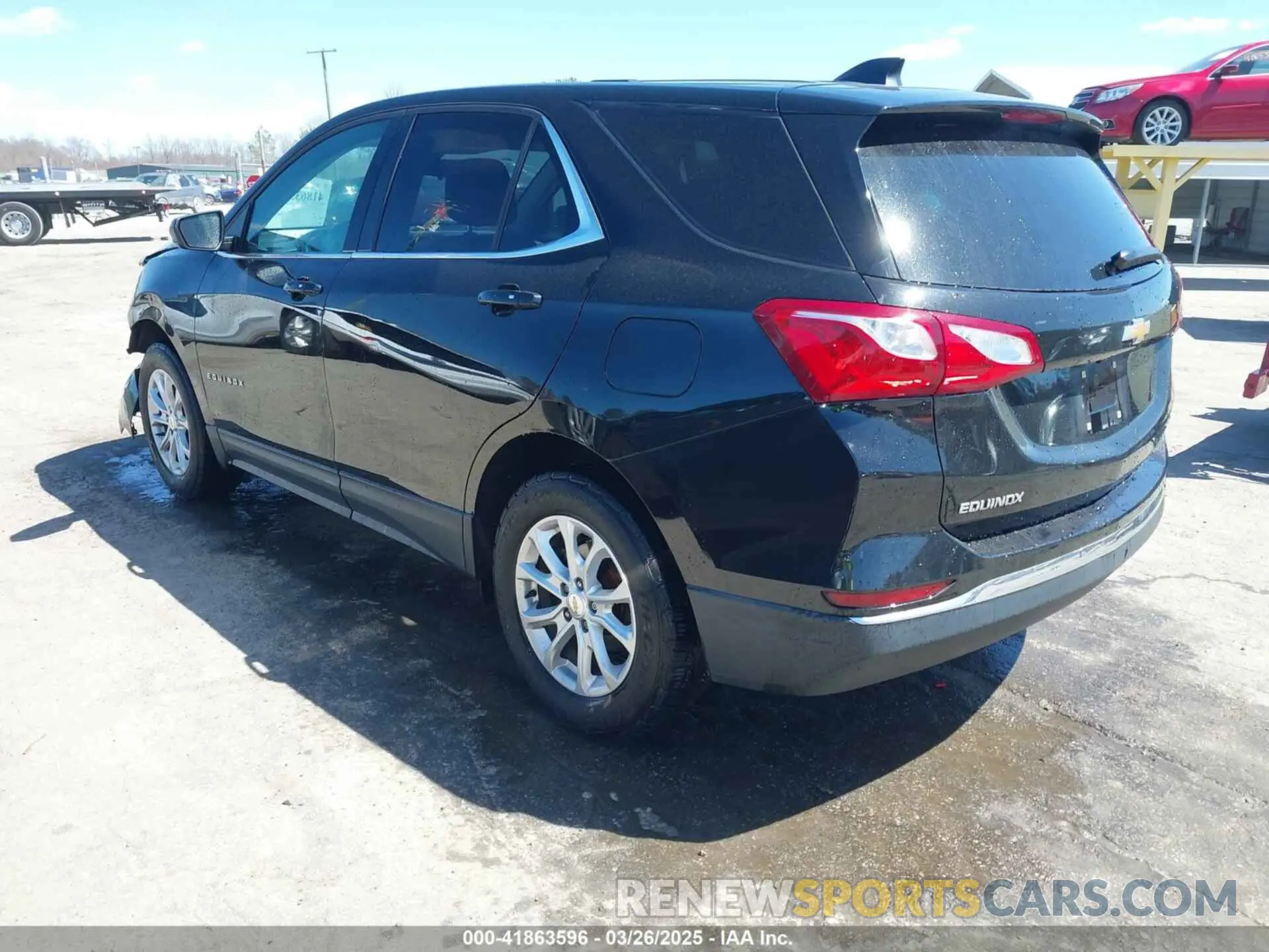 3 fotografías del automóvil dañado 2GNAXUEV8K6116544 CHEVROLET EQUINOX 2019