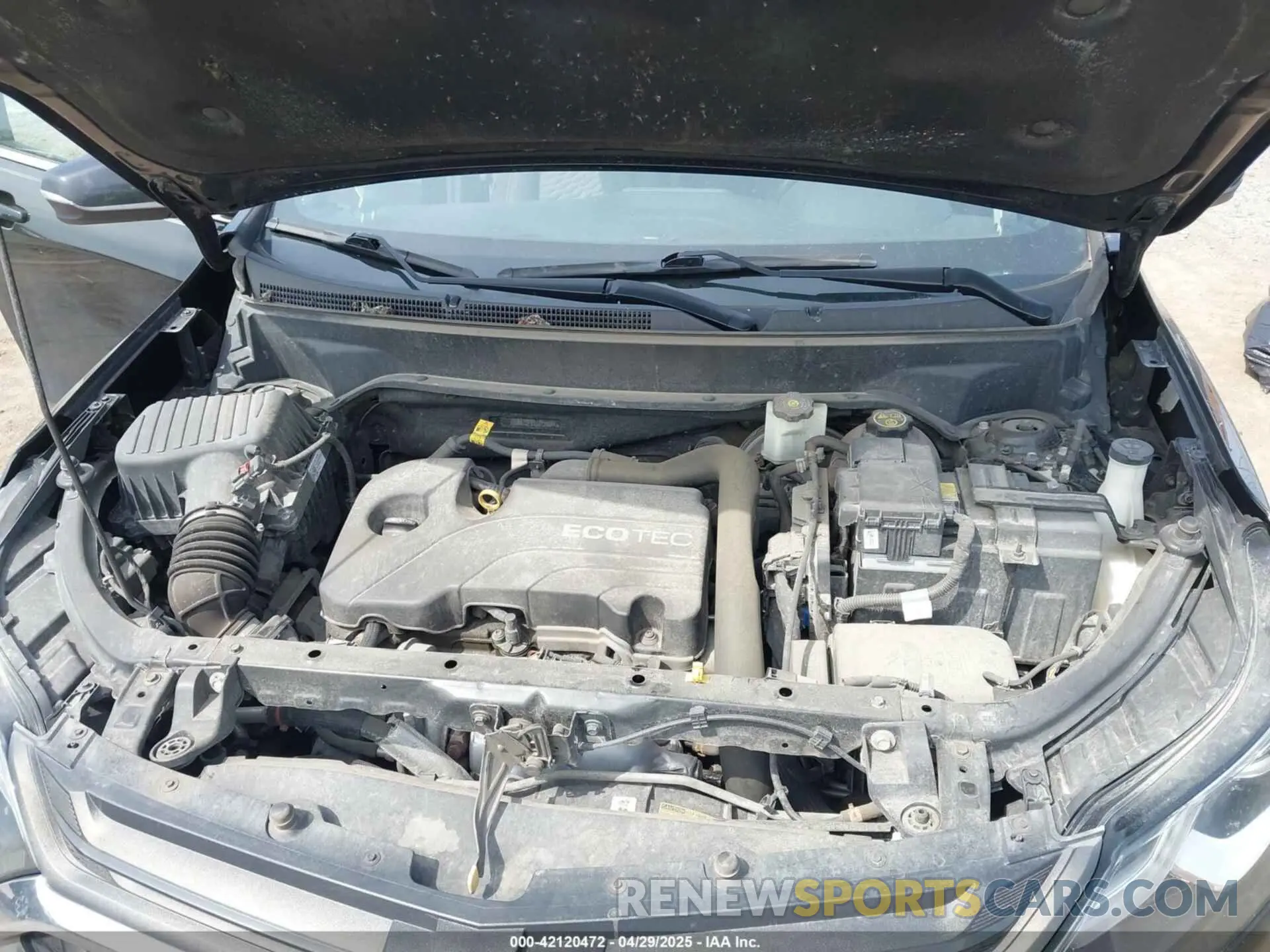10 fotografías del automóvil dañado 2GNAXUEV8K6120044 CHEVROLET EQUINOX 2019