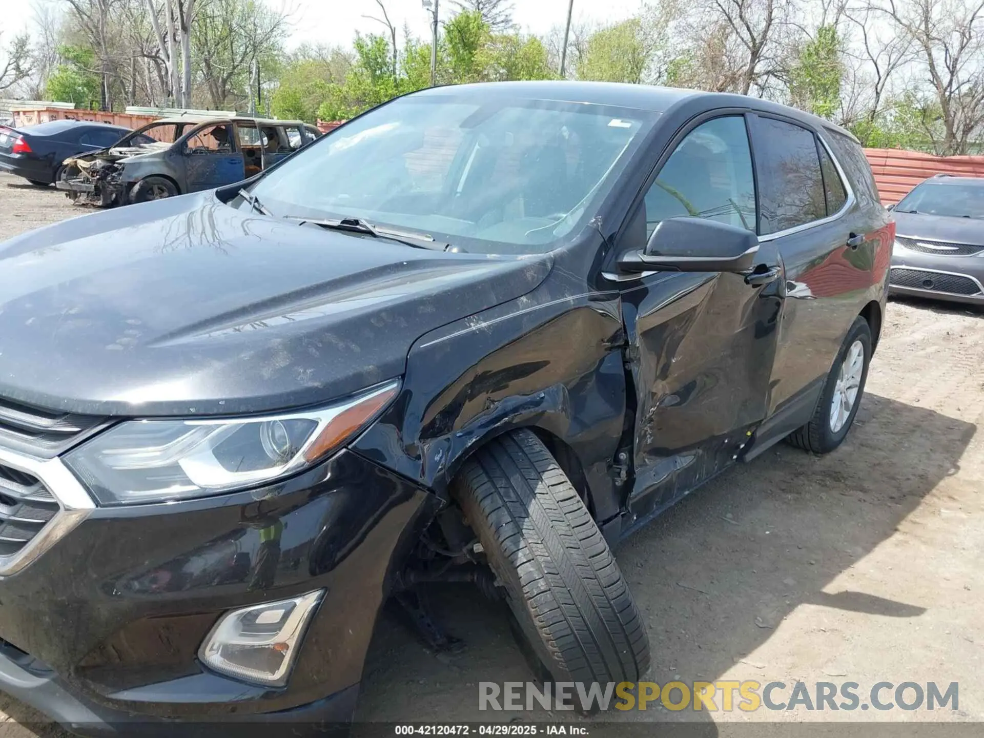 6 fotografías del automóvil dañado 2GNAXUEV8K6120044 CHEVROLET EQUINOX 2019