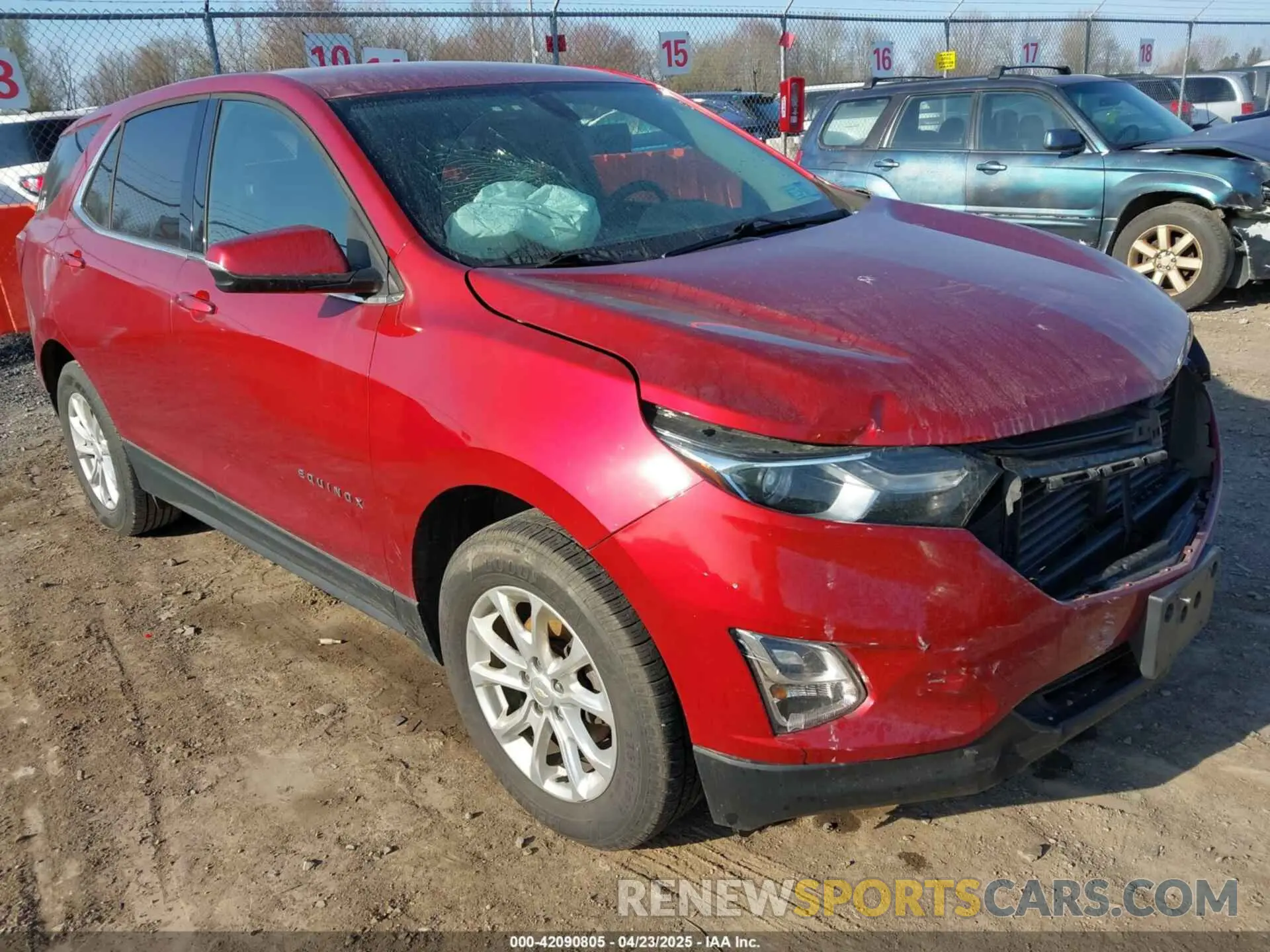 1 fotografías del automóvil dañado 2GNAXUEV8K6125969 CHEVROLET EQUINOX 2019