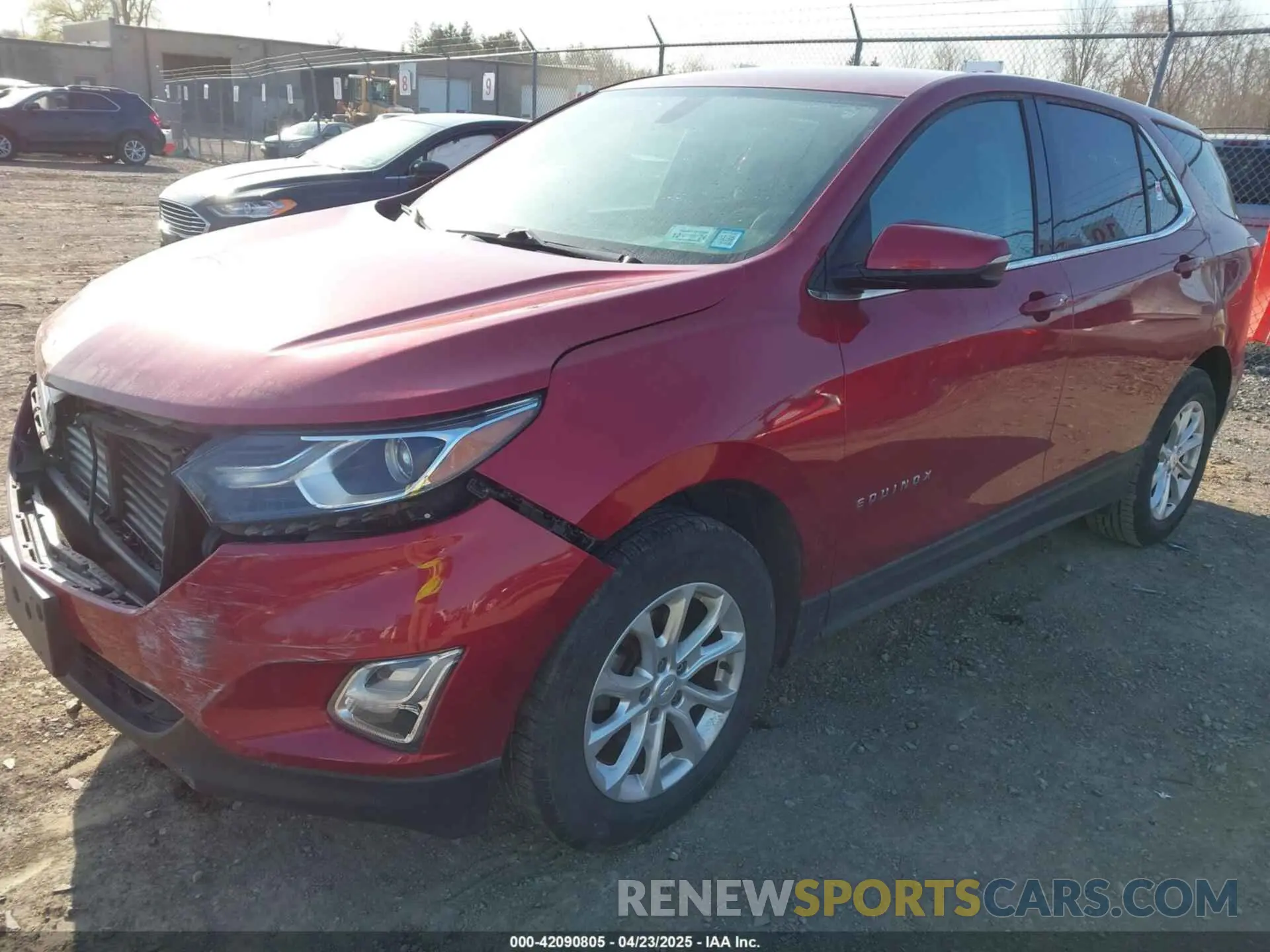 2 fotografías del automóvil dañado 2GNAXUEV8K6125969 CHEVROLET EQUINOX 2019