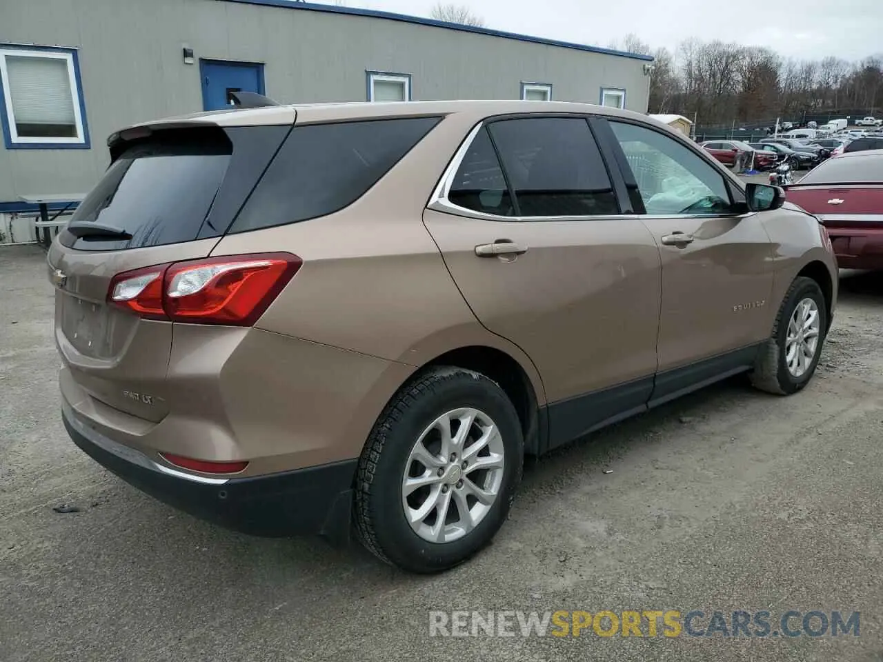 3 fotografías del automóvil dañado 2GNAXUEV8K6132839 CHEVROLET EQUINOX 2019