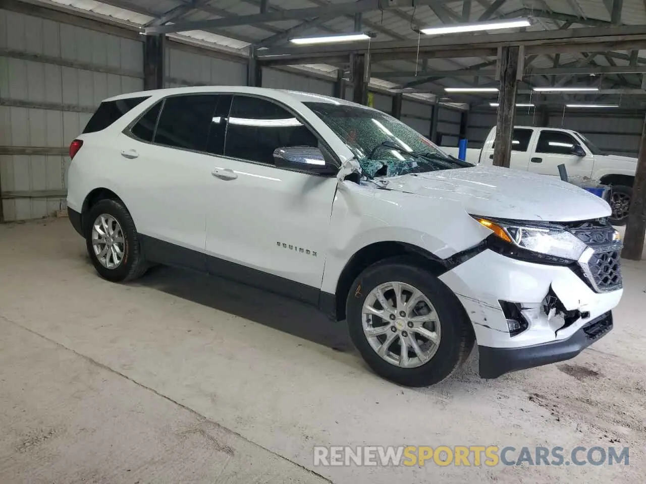 4 fotografías del automóvil dañado 2GNAXUEV8K6192488 CHEVROLET EQUINOX 2019