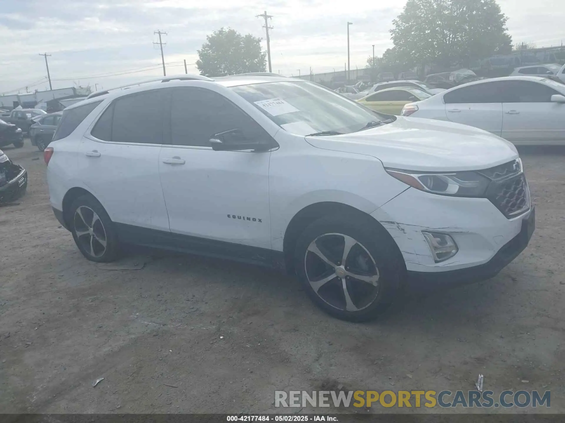 1 fotografías del automóvil dañado 2GNAXUEV8K6224713 CHEVROLET EQUINOX 2019