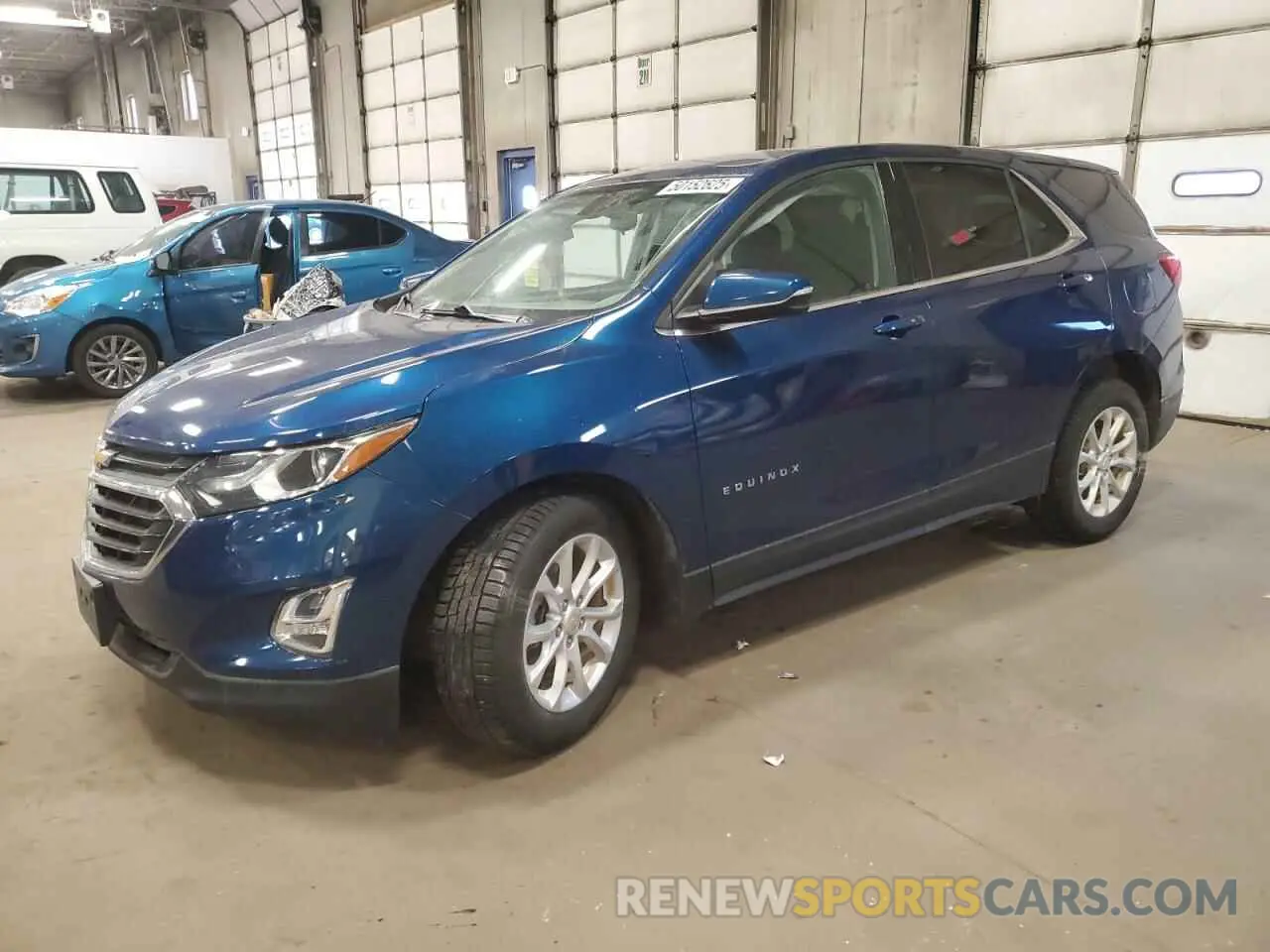 1 fotografías del automóvil dañado 2GNAXUEV8K6243455 CHEVROLET EQUINOX 2019